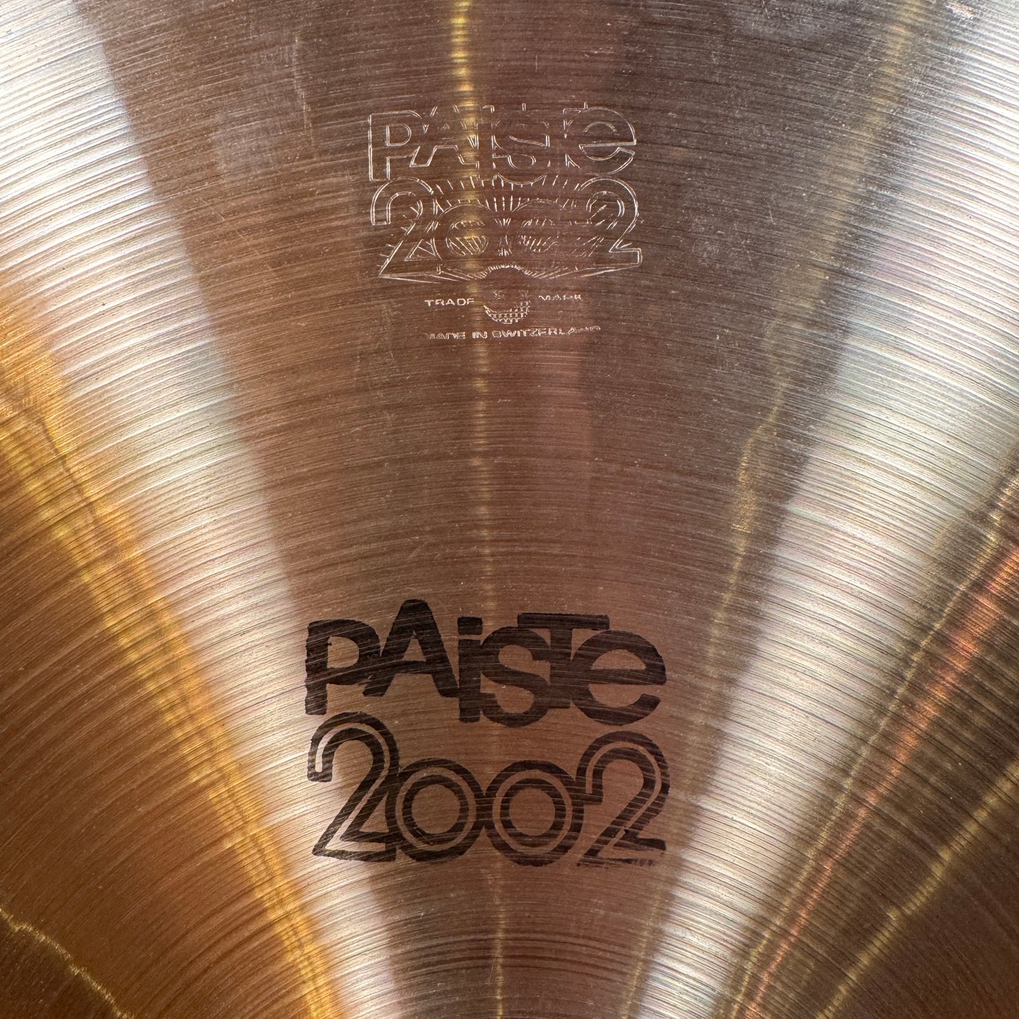 20" Paiste 1980 Black Label 2002 Medium Crash Cymbal 1920g Bonham *Video Demo*