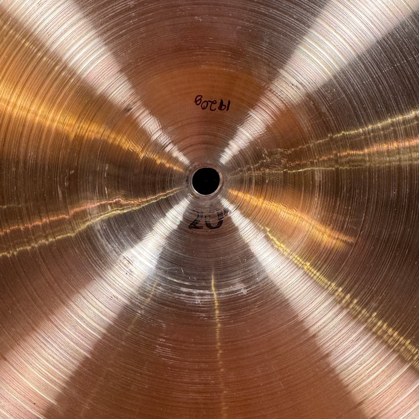 20" Paiste 1980 Black Label 2002 Medium Crash Cymbal 1920g Bonham *Video Demo*