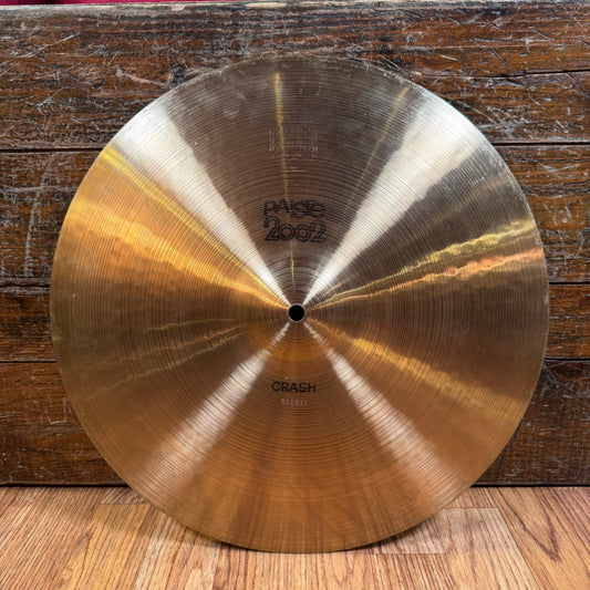 16” Paiste 1979 Black Label 2002 Crash Cymbal 1030g *Video Demo*