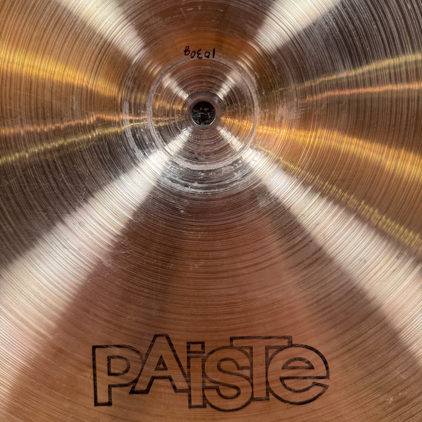 16” Paiste 1979 Black Label 2002 Crash Cymbal 1030g *Video Demo*