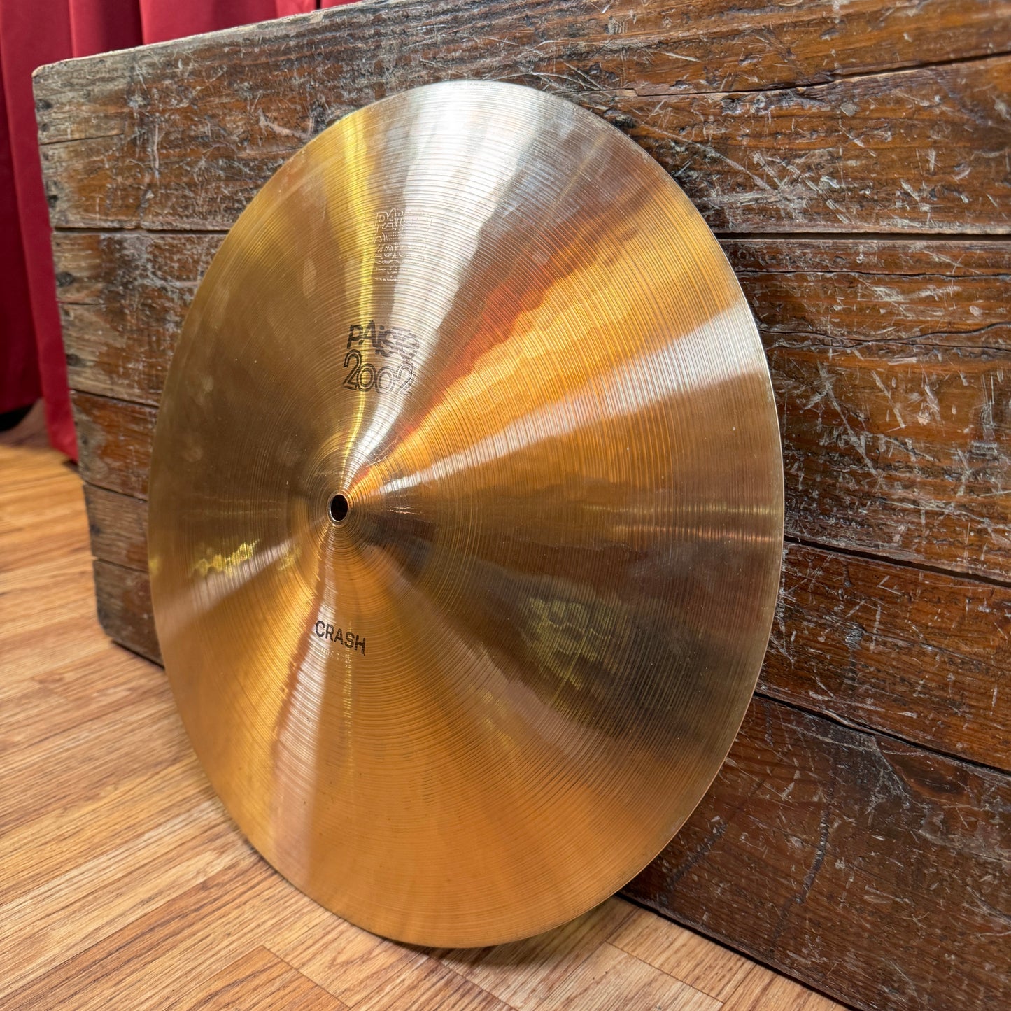 16” Paiste 1980 Black Label 2002 Crash Cymbal 1042g *Video Demo*