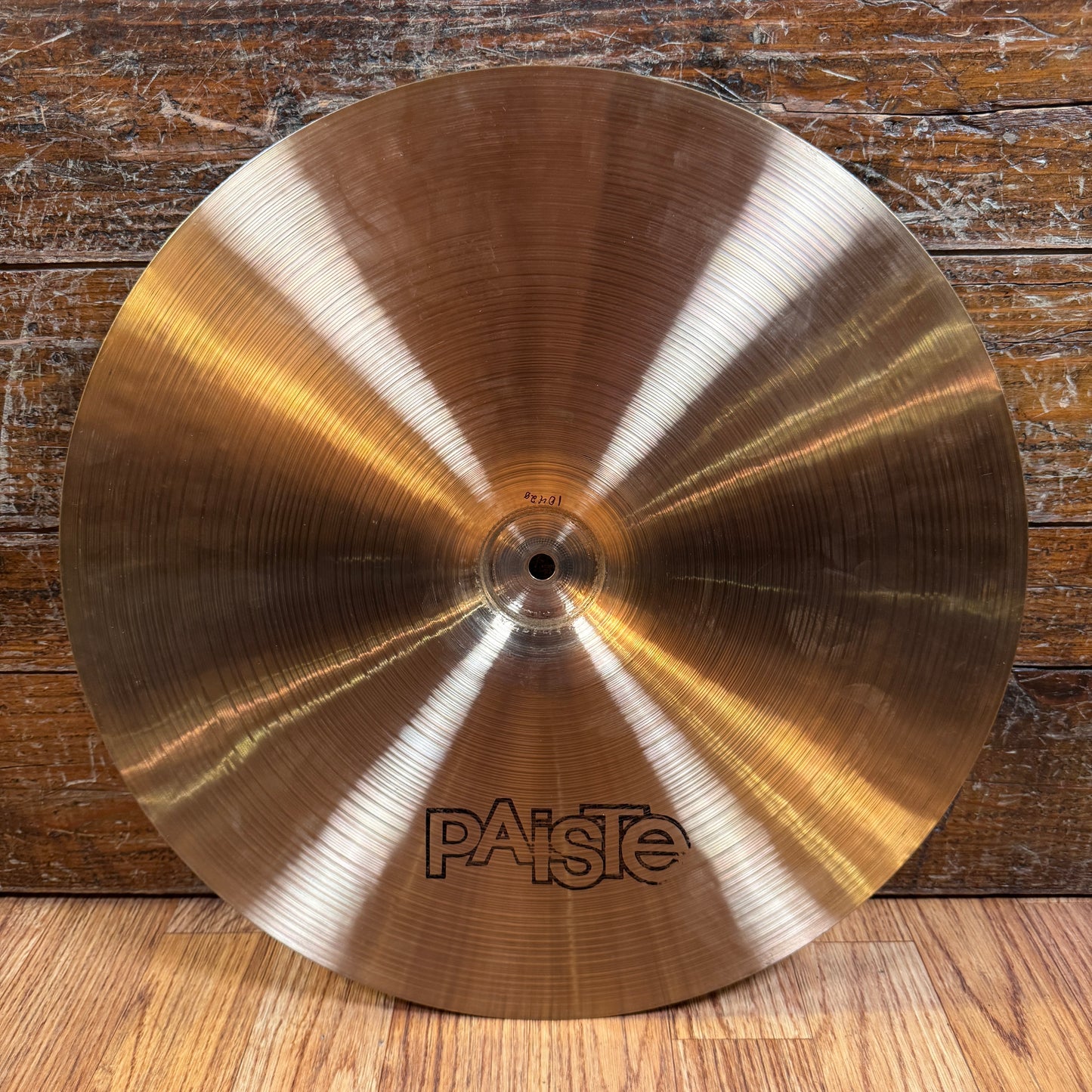 16” Paiste 1980 Black Label 2002 Crash Cymbal 1042g *Video Demo*