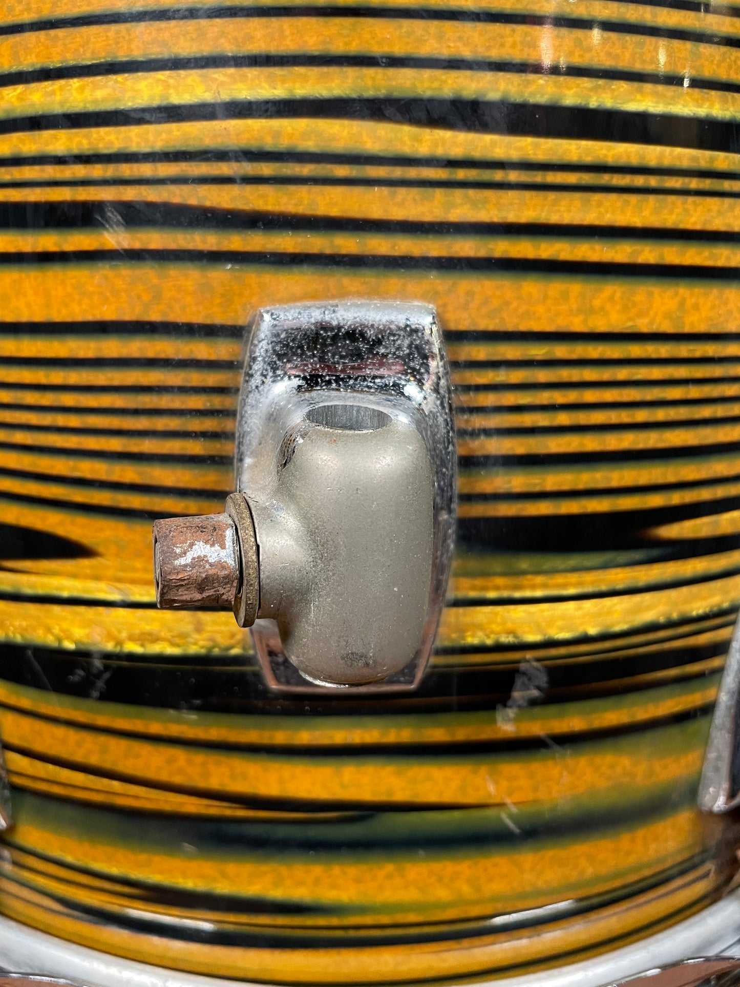 1970s Ludwig Standard 9x13 Tom Drum Lemon Strata