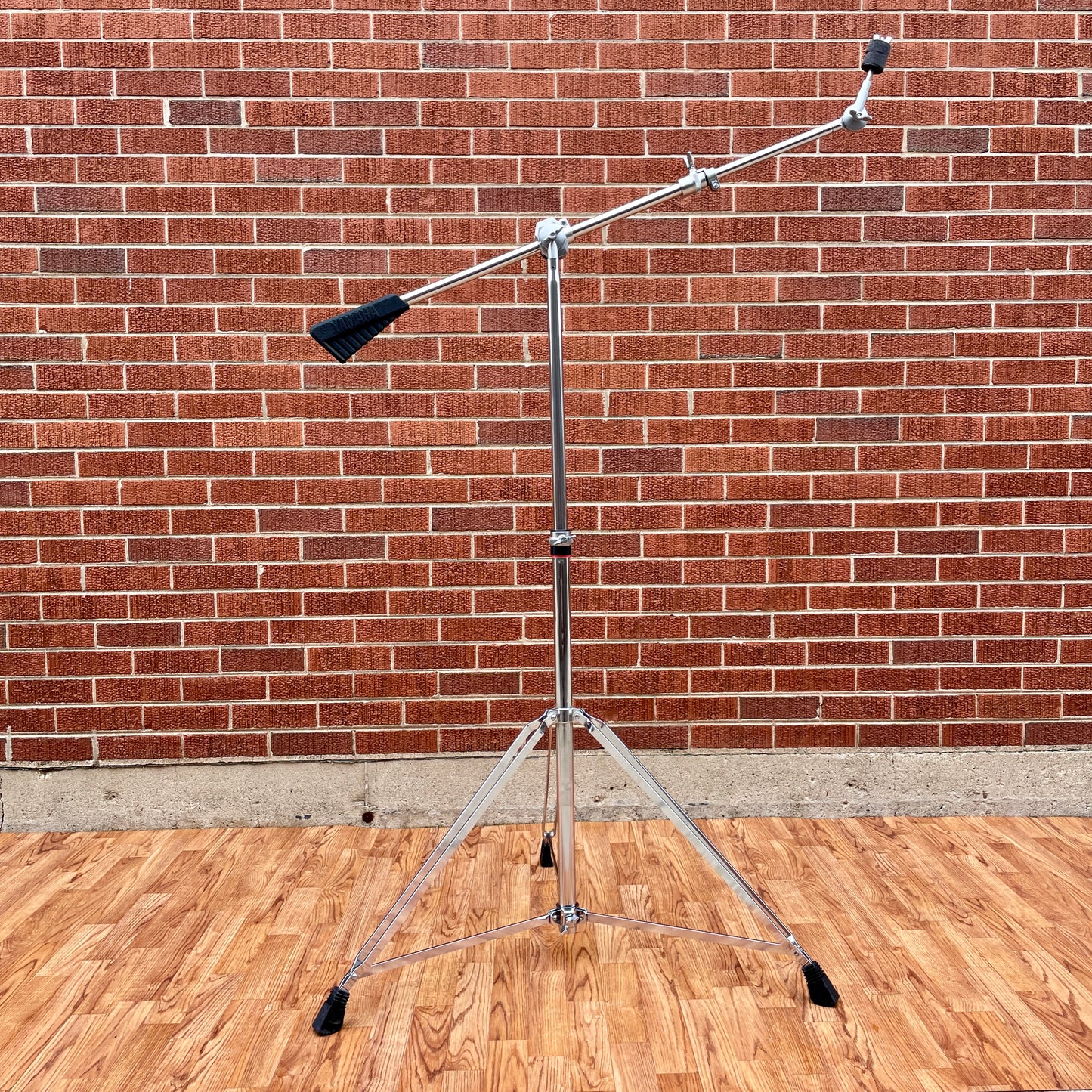 1990s Yamaha CS-955 Heavy Weight Boom Cymbal Stand w/ Counterweight Red Label MIJ 1 of 2