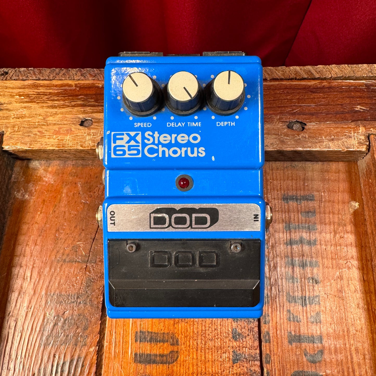 DOD FX65 Stereo Chorus Pedal w/ Power Supply