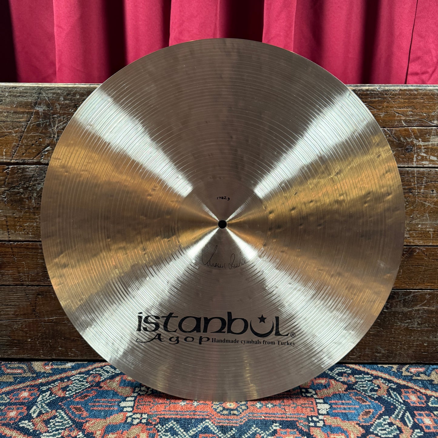20" Istanbul Agop Traditional Dark Crash Cymbal 1782g *Video Demo*