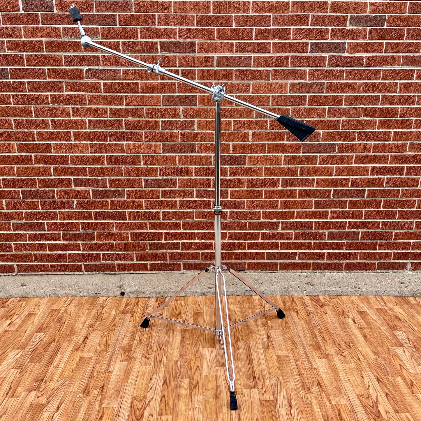 1990s Yamaha CS-955 Heavy Weight Boom Cymbal Stand w/ Counterweight Red Label MIJ 1 of 2