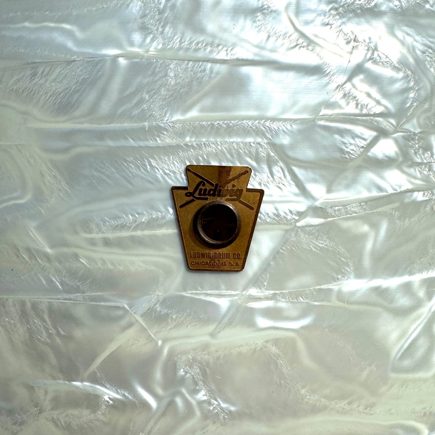 Early 1960's Ludwig Pre-Serial Super Classic 18x20 Floor Tom White Marine Pearl