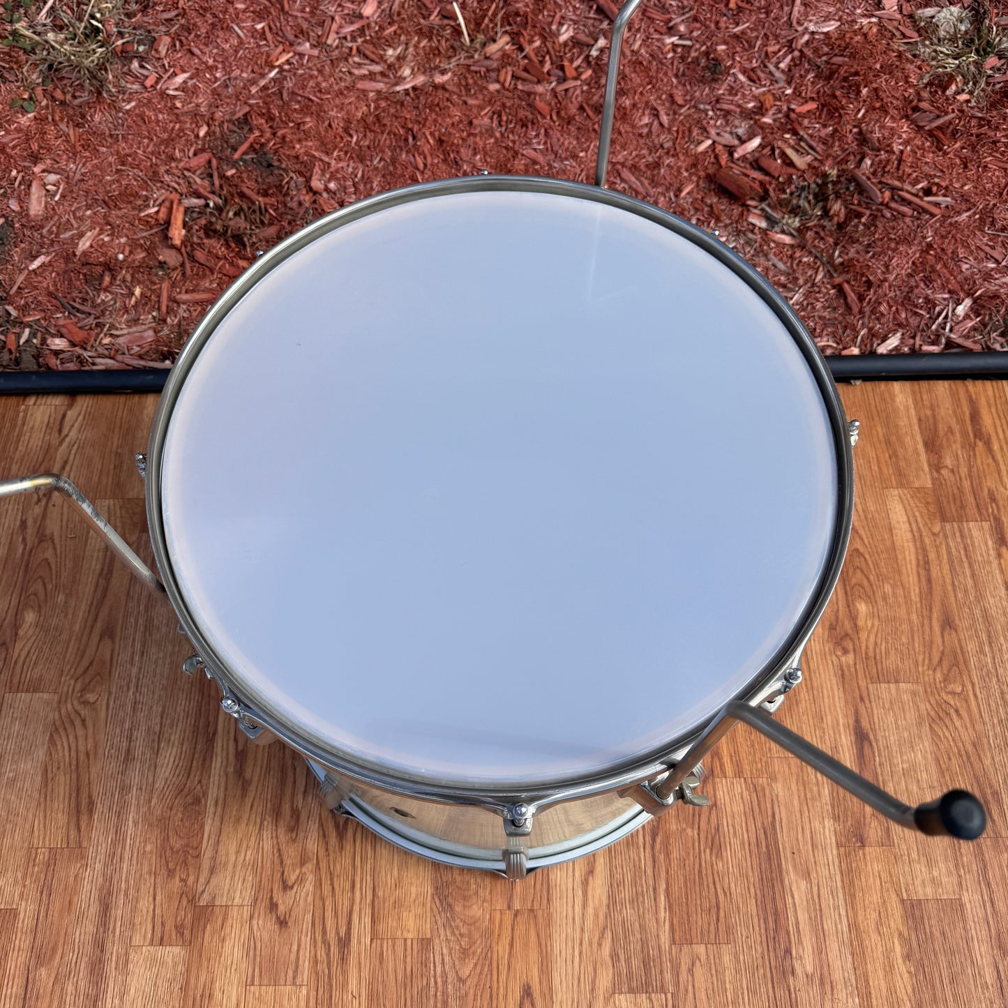 Early 1960's Ludwig Pre-Serial Super Classic 18x20 Floor Tom White Marine Pearl