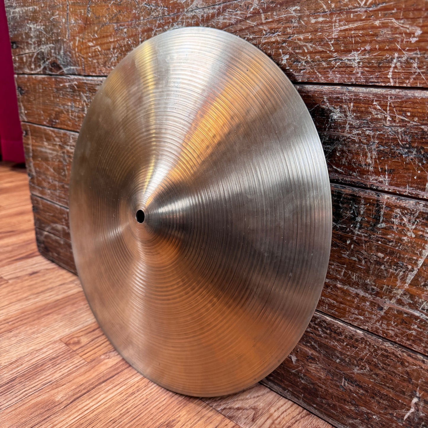 14" Zildjian A 1977-82 New Beat Bottom Hi-Hat Single Cymbal 1382g