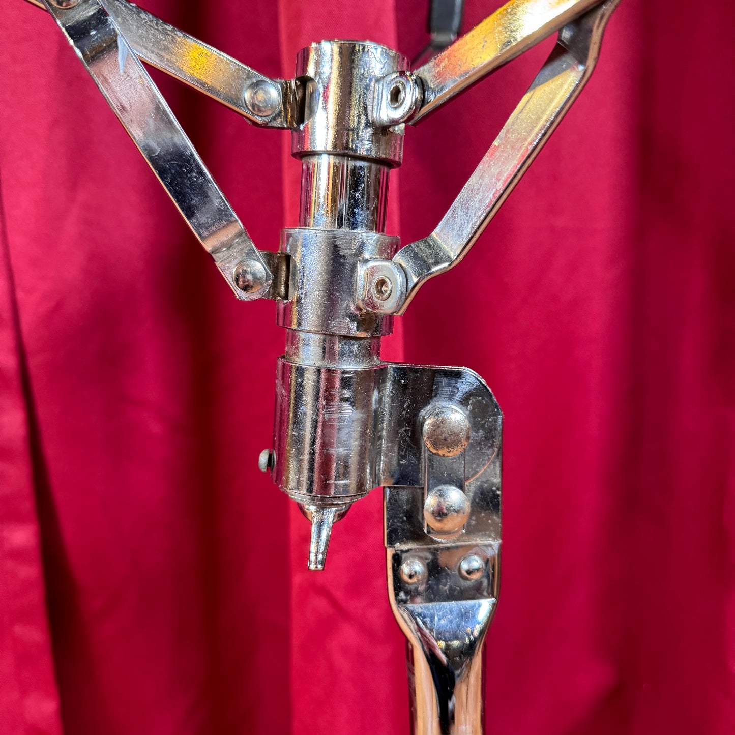1960s Ludwig No. 1358C Buck Rogers Snare Stand Chrome Walberg & Auge Ringo