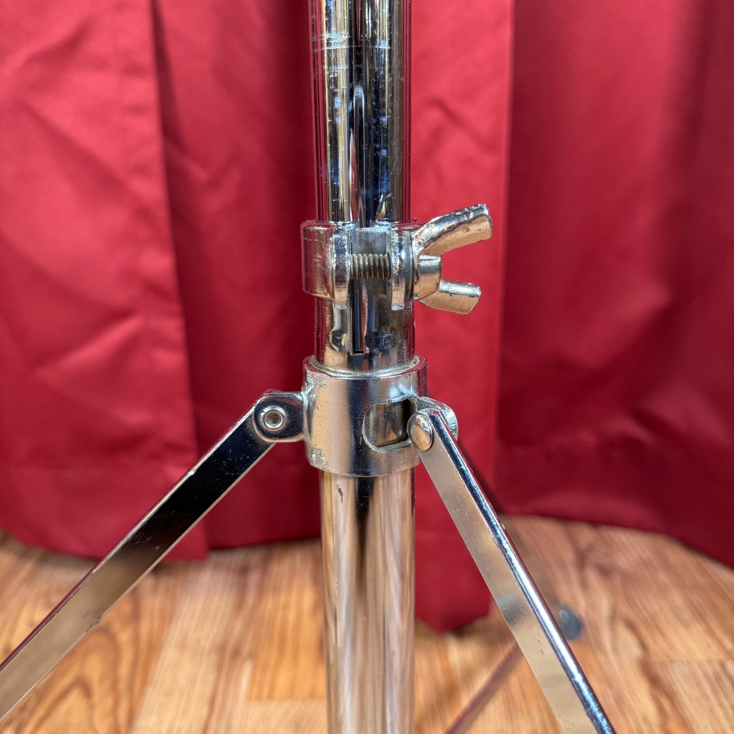 1960s Ludwig No. 1358C Buck Rogers Snare Stand Chrome Walberg & Auge Ringo