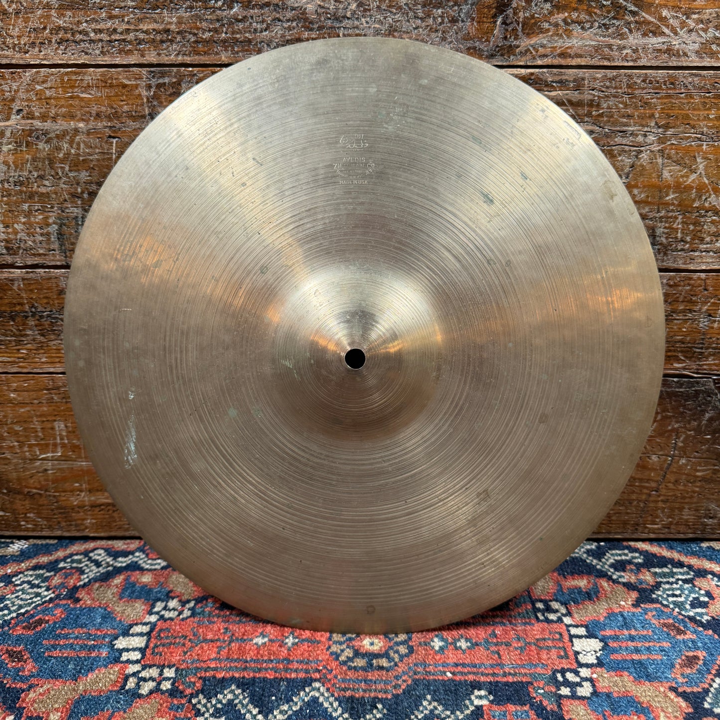 14" Zildjian A 1950s Trans Stamp Hi-Hat Cymbal Pair 622g/1346g *Video Demo*
