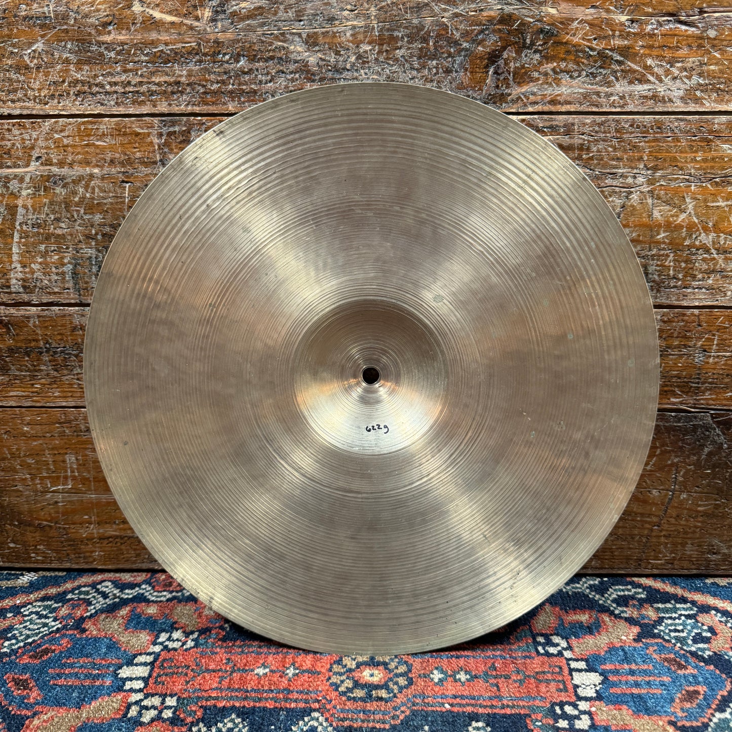 14" Zildjian A 1950s Trans Stamp Hi-Hat Cymbal Pair 622g/1346g *Video Demo*