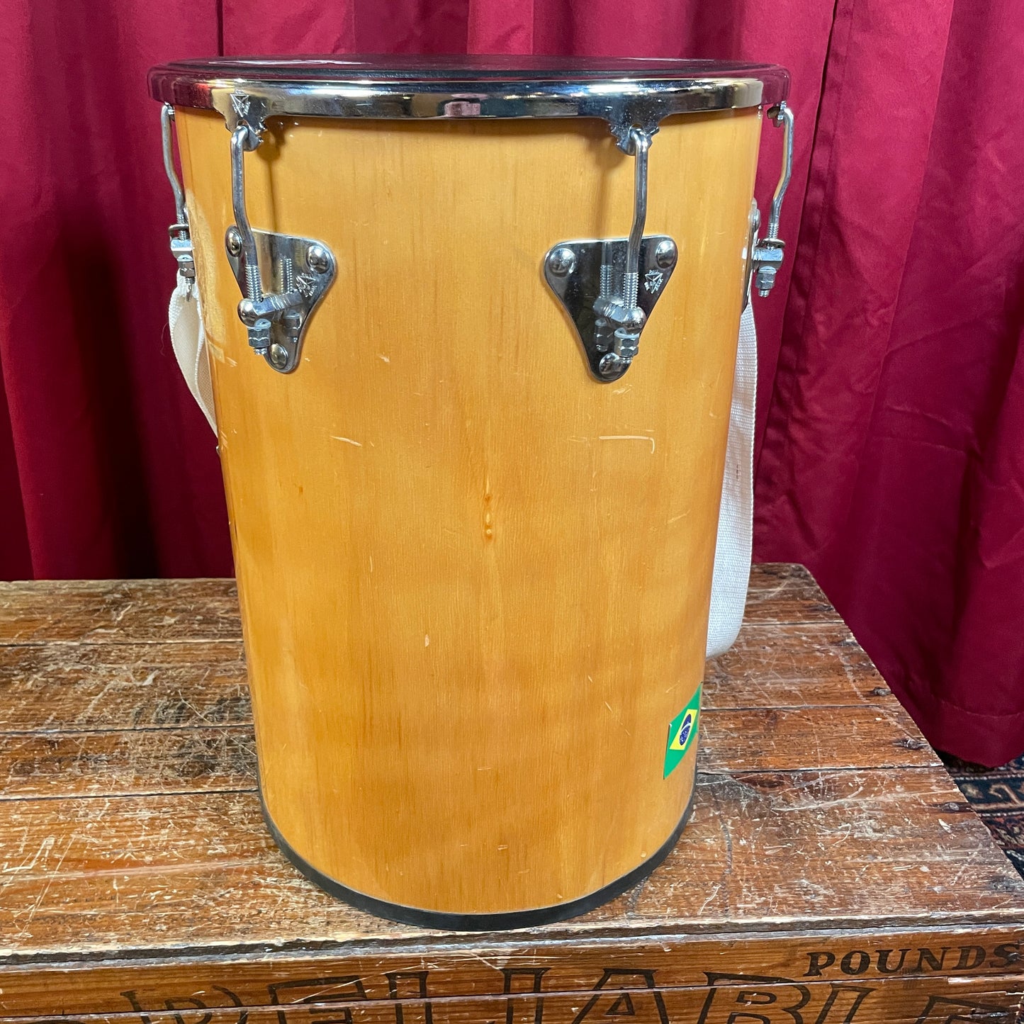 Bauer Percussion 12" Rebolo Natural Brazilian Tan Tan