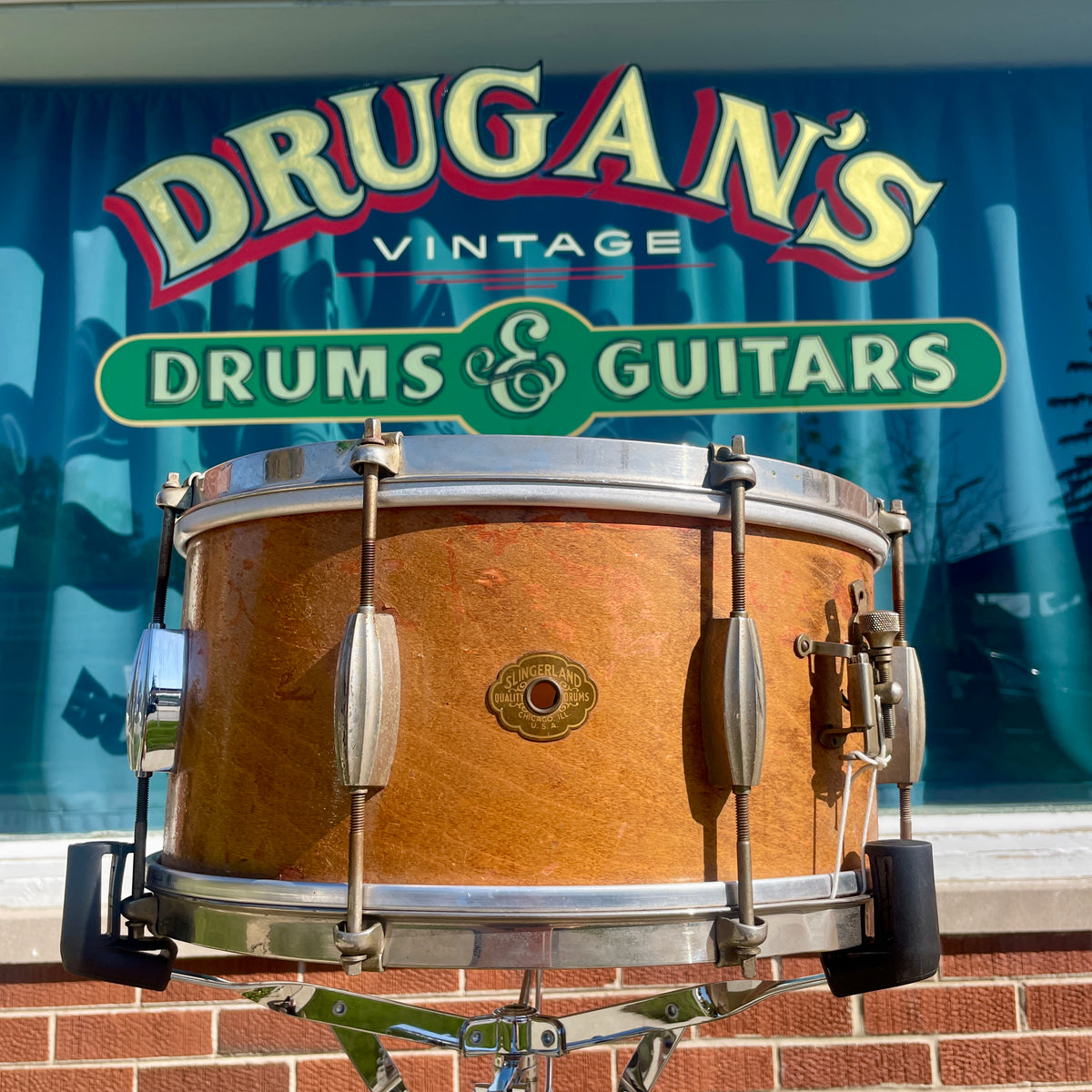 1940s Slingerland No. 157 Student Model Radio King 3-Ply 7x14 Snare Drum