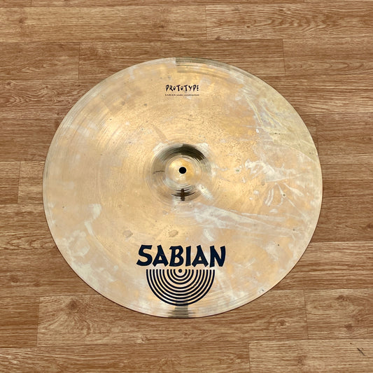 20" Sabian Prototype XS20 Ride Cymbal 2464g Brilliant *Video Demo*