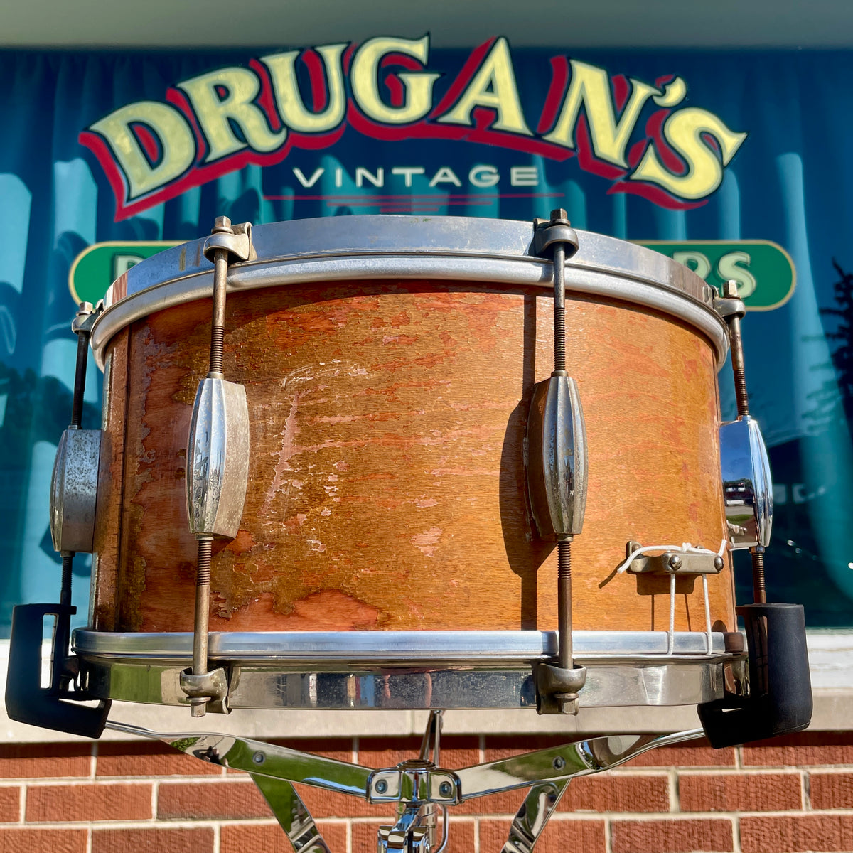 1940s Slingerland No. 157 Student Model Radio King 3-Ply 7x14 Snare Drum