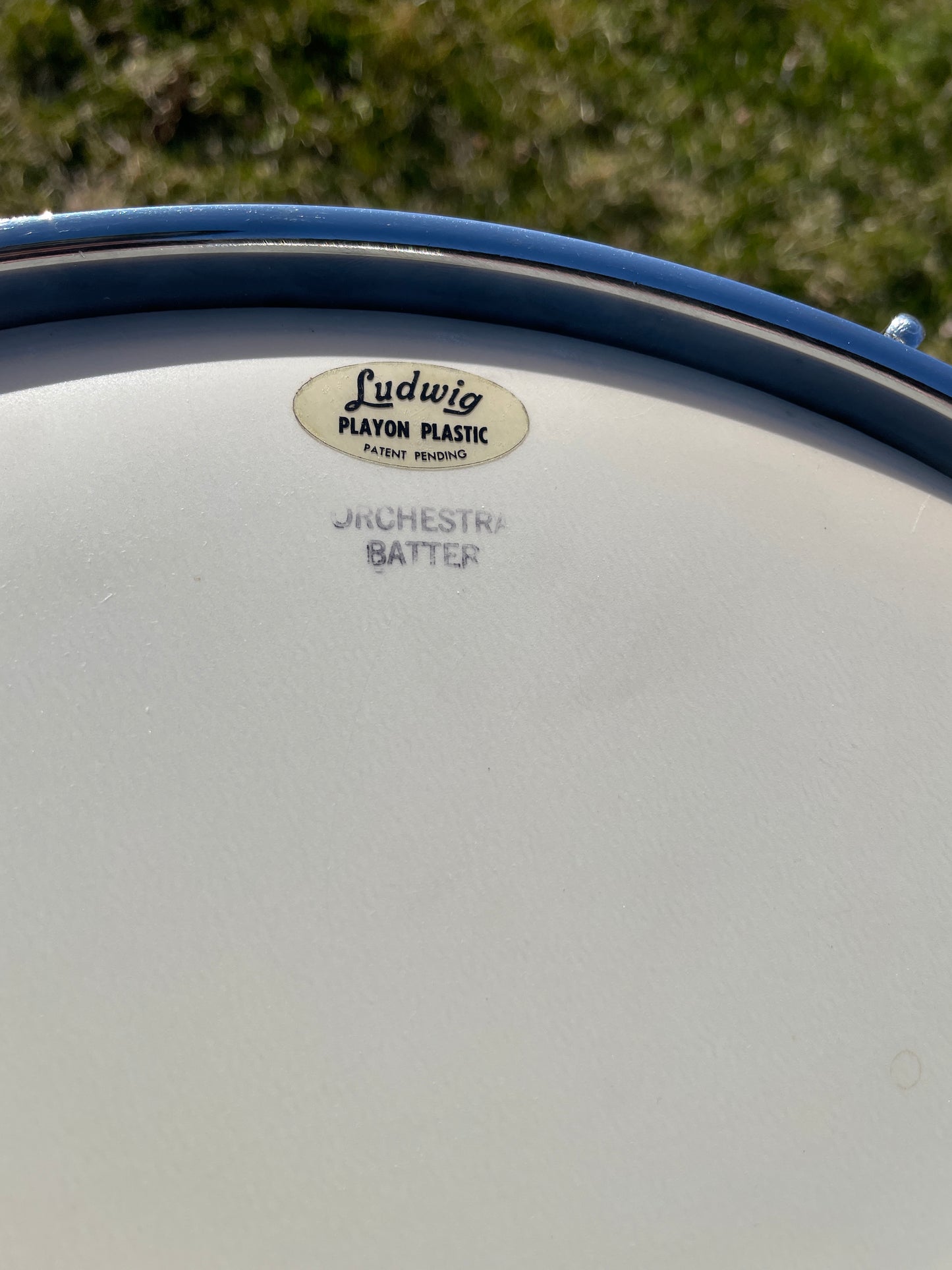 1958-60 Ludwig 5x14 No. 908P Jazz Festival Snare Drum Oyster Pink Pearl COB