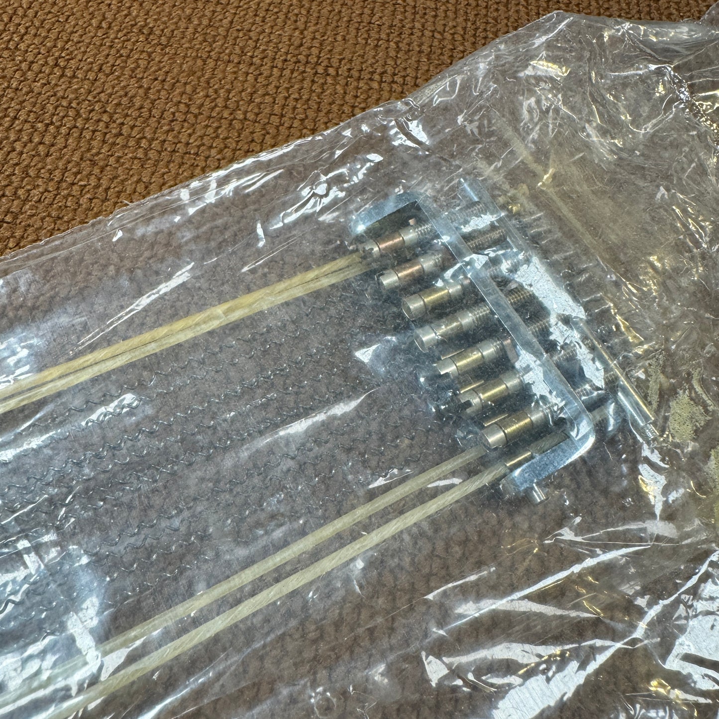 1970s Ludwig 15" Super Sensitive Snare Wires 15 Strand Wire & Gut No. 1244 NOS