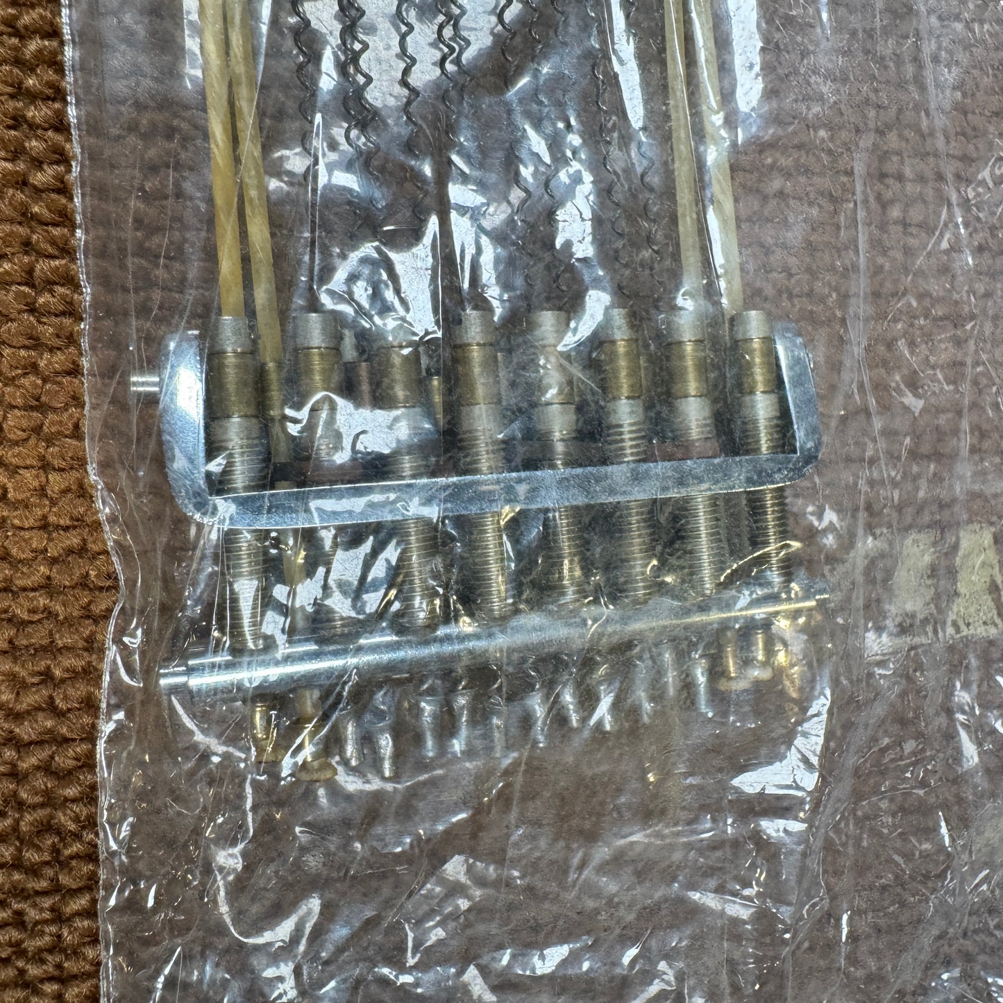1970s Ludwig 15" Super Sensitive Snare Wires 15 Strand Wire & Gut No. 1244 NOS