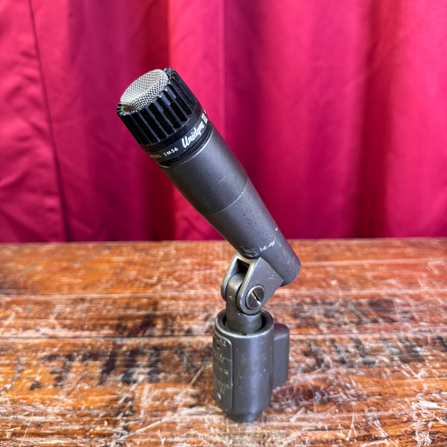 Vintage Shure Unidyne III SM56 Cardioid Dynamic Instrument Microphone ...