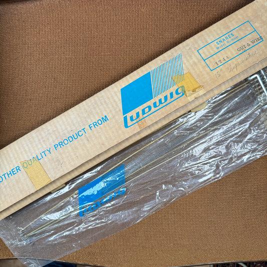 1970s Ludwig 15" Super Sensitive Snare Wires 15 Strand Wire & Gut No. 1244 NOS