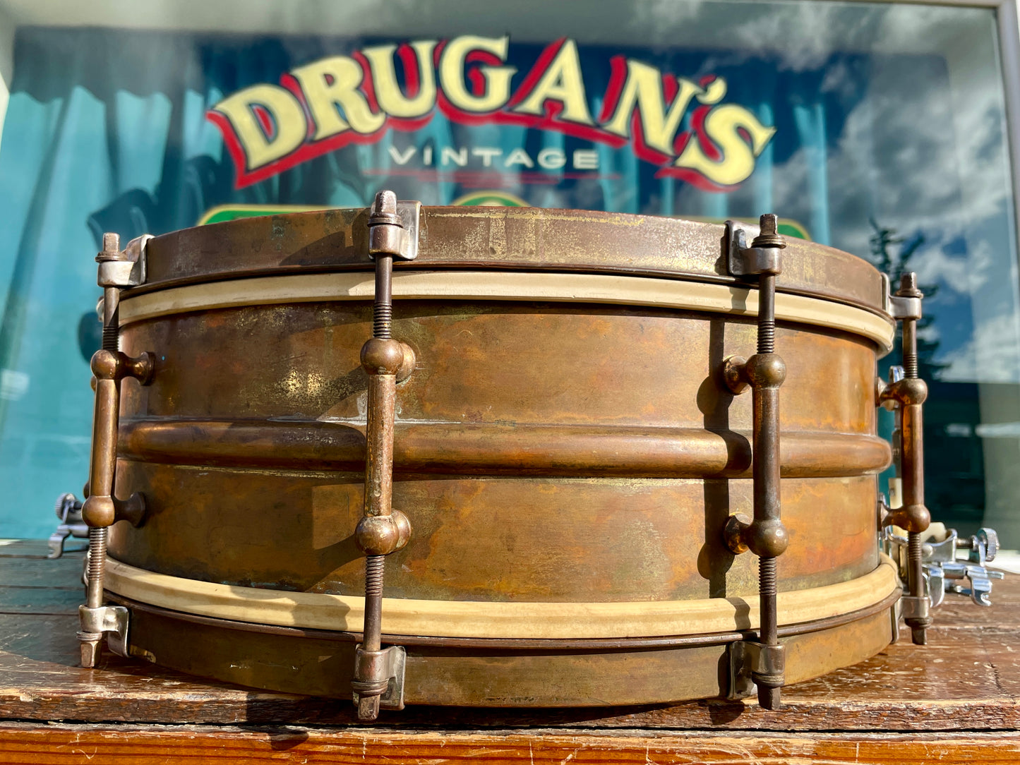 1920s Ludwig 5x14 Super Ludwig Ludwigold No. 231 Snare Drum