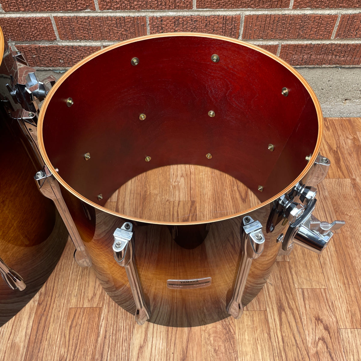 1994 Yamaha MIJ Recording Custom 5pc Birch Drum Set Antique Burst 22/10/12/14/16