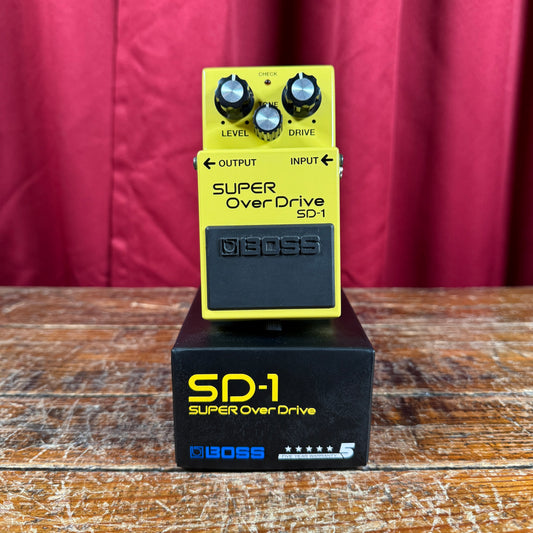 Boss SD-1 Super Overdrive Pedal *Video Demo*