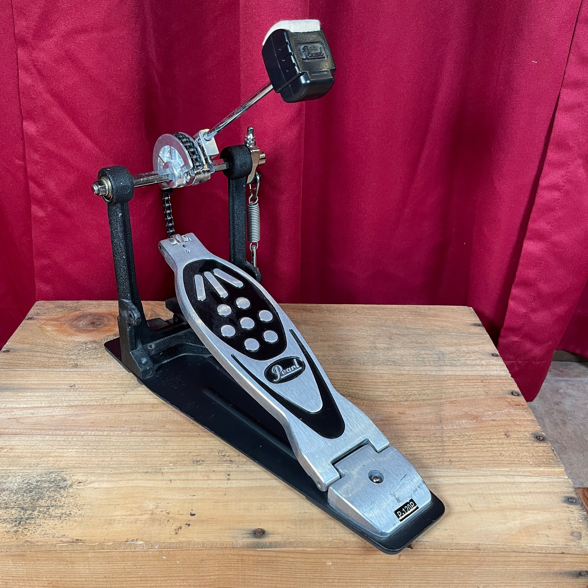 pearl drum pedal Pearl P-120P PowerShifter Single Bass Drum Pedal Single Chain – Drugan's Drums & Guitars