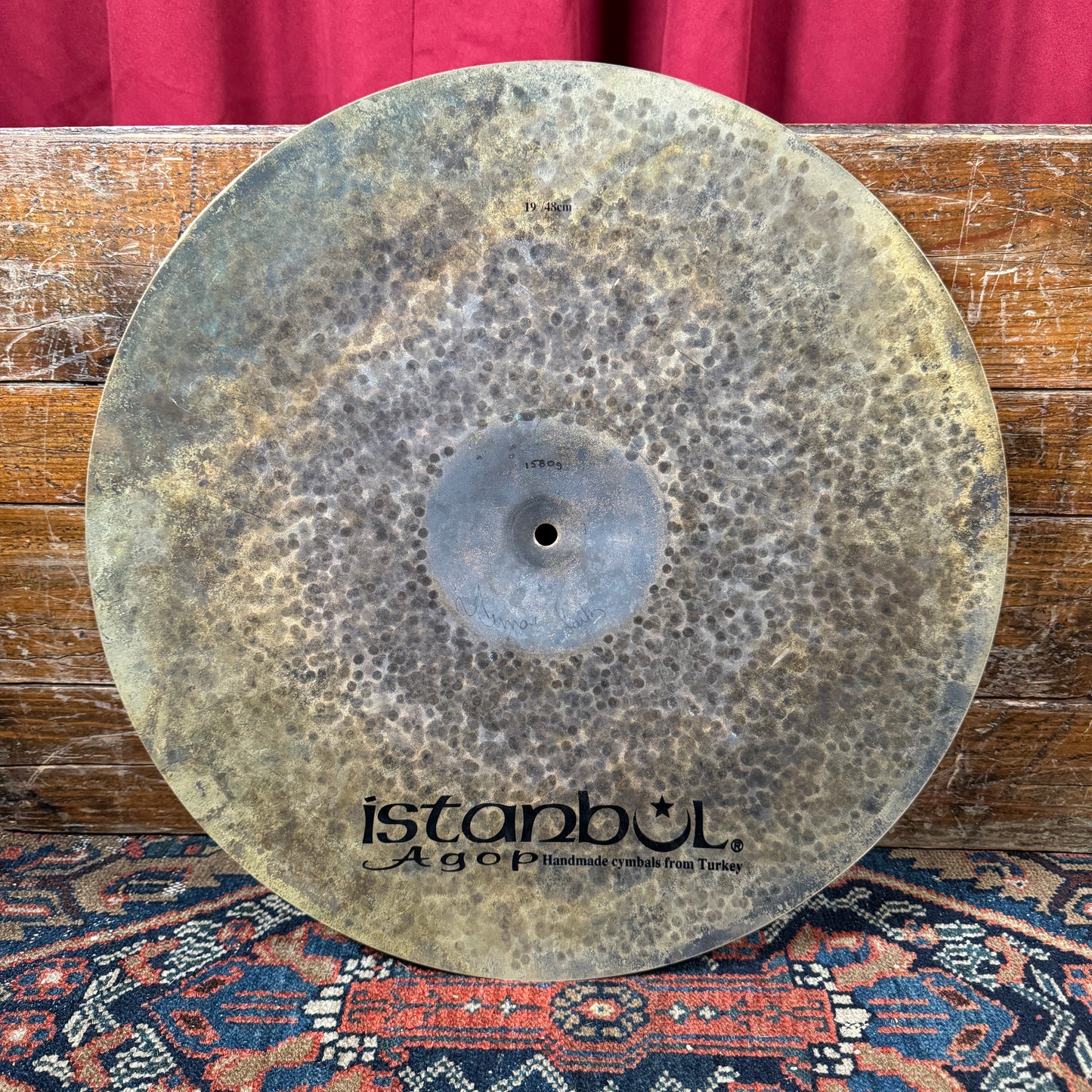 19" Istanbul Agop Turk Jazz Ride Cymbal 1580g *Video Demo*