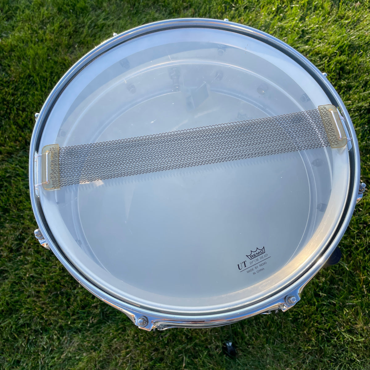 1960s Ludwig Acrolite No. 404 5x14 Snare Drum COB Brass Hoops