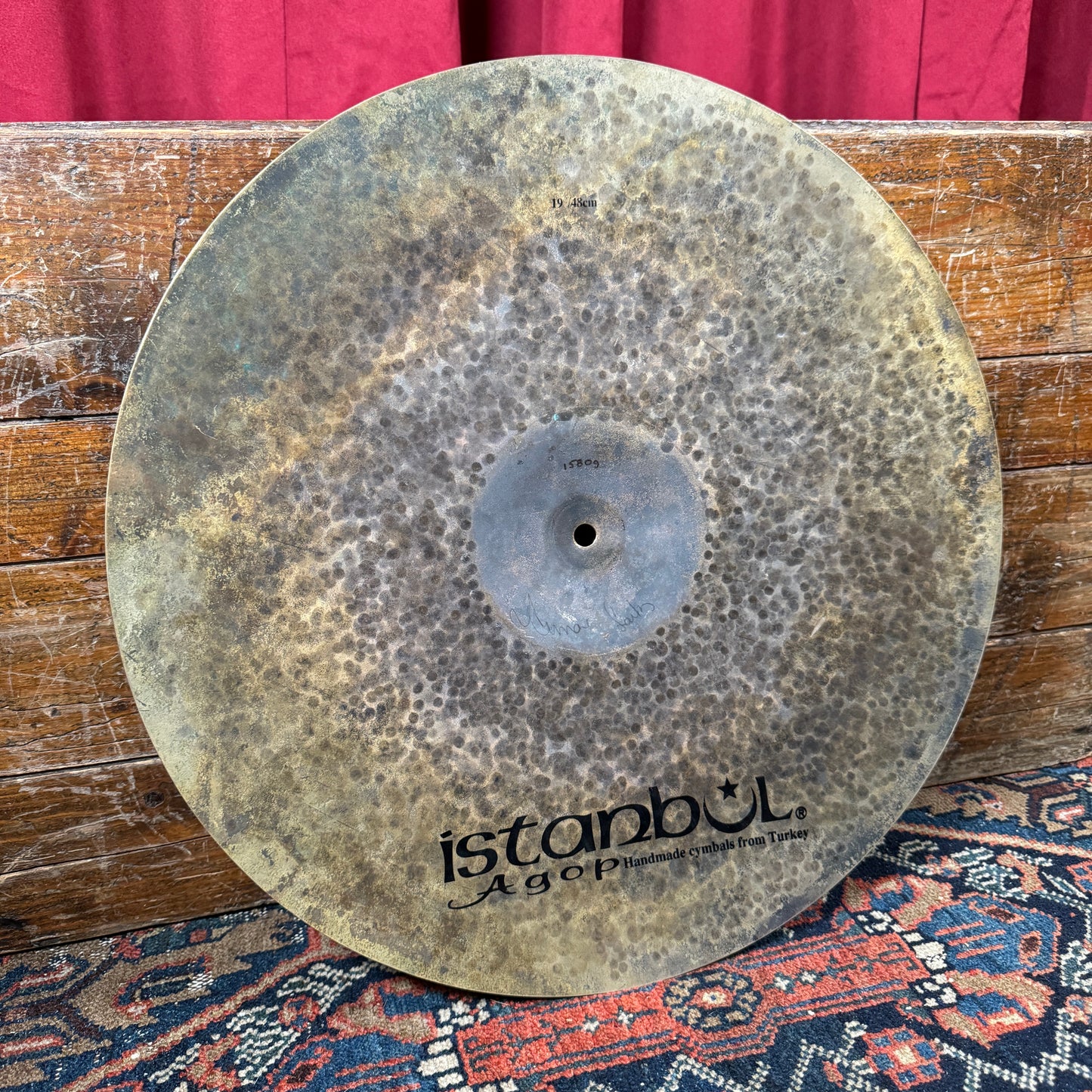 19" Istanbul Agop Turk Jazz Ride Cymbal 1580g *Video Demo*