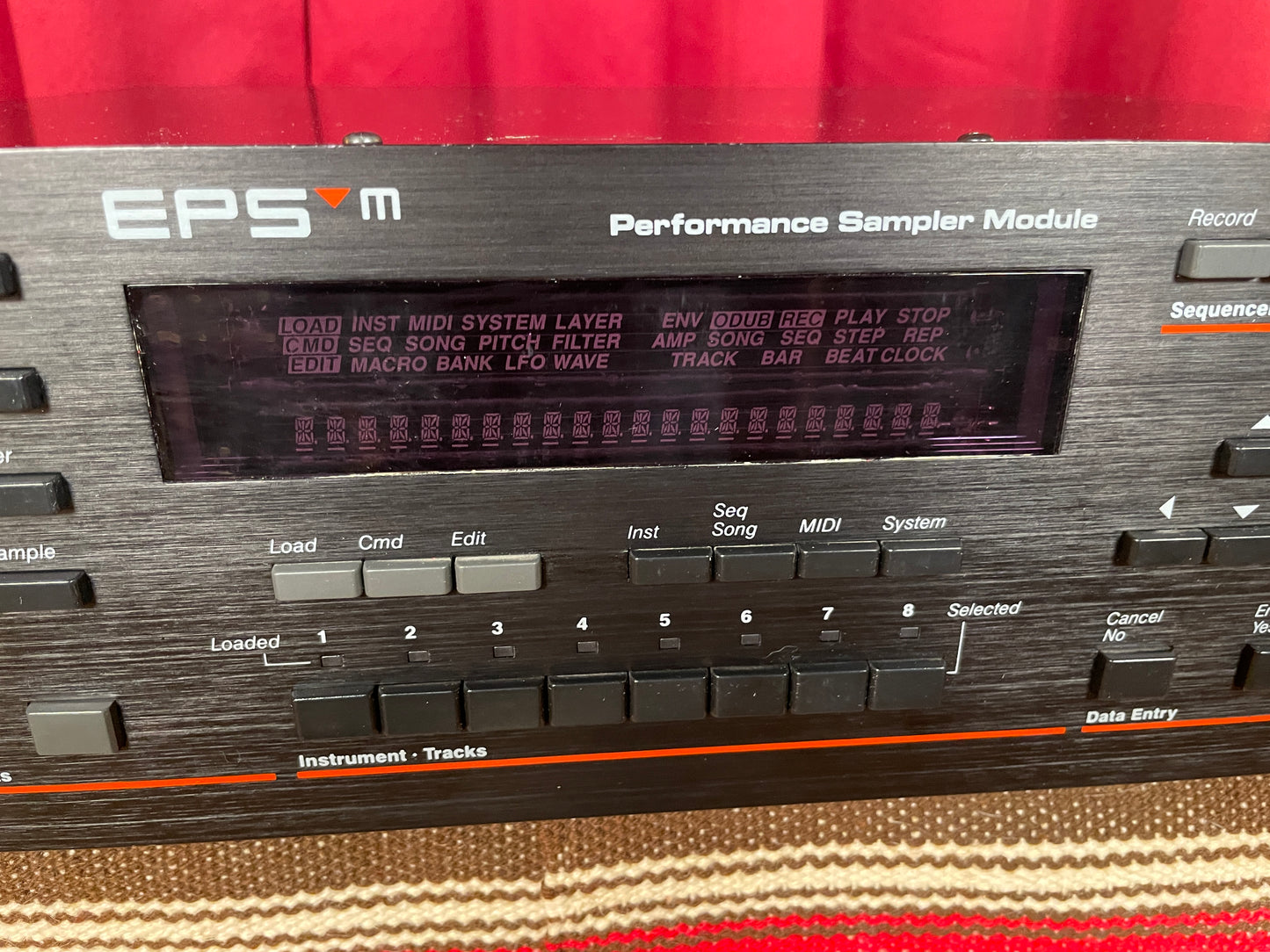 Ensoniq EPS-M Sampler Module Sample Rack
