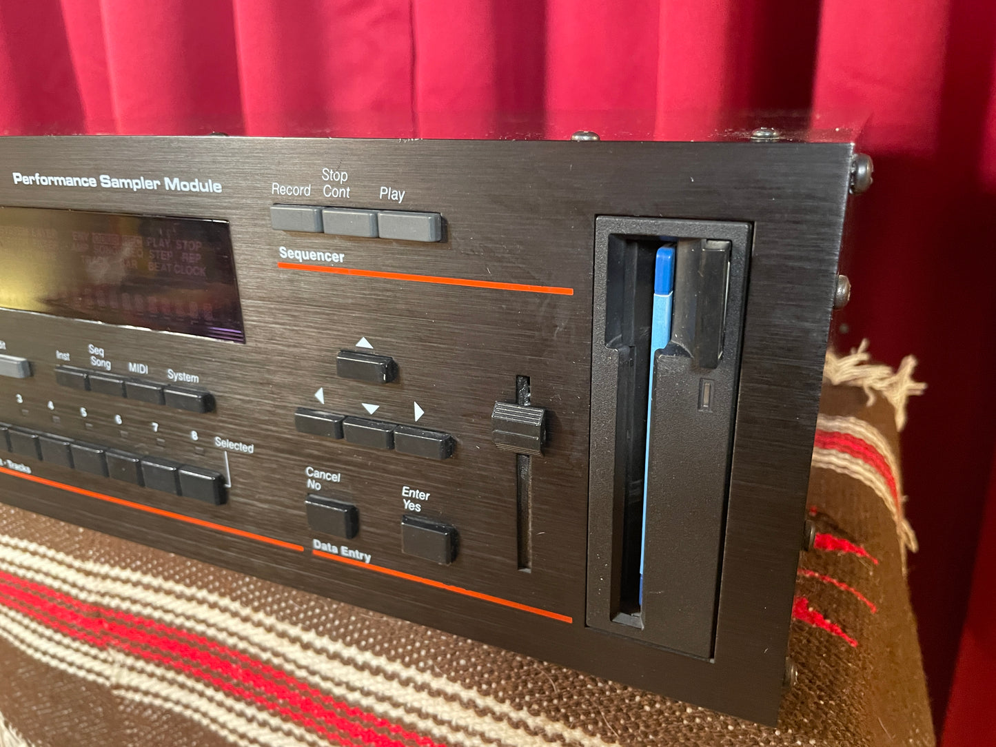 Ensoniq EPS-M Sampler Module Sample Rack