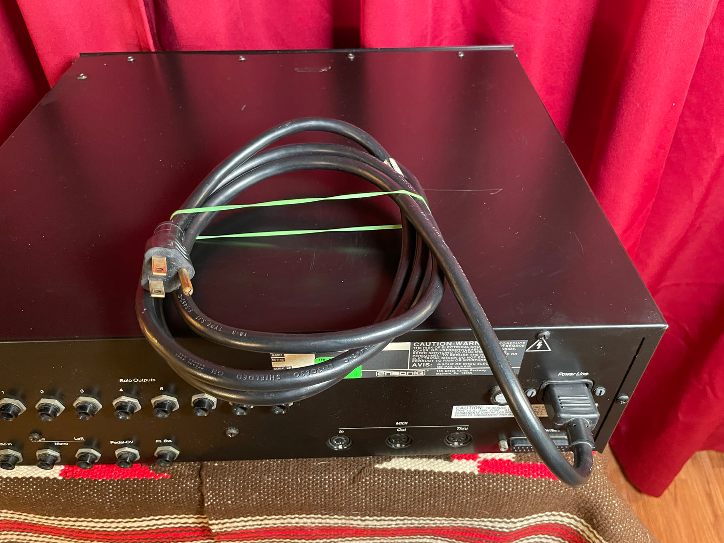 Ensoniq EPS-M Sampler Module Sample Rack