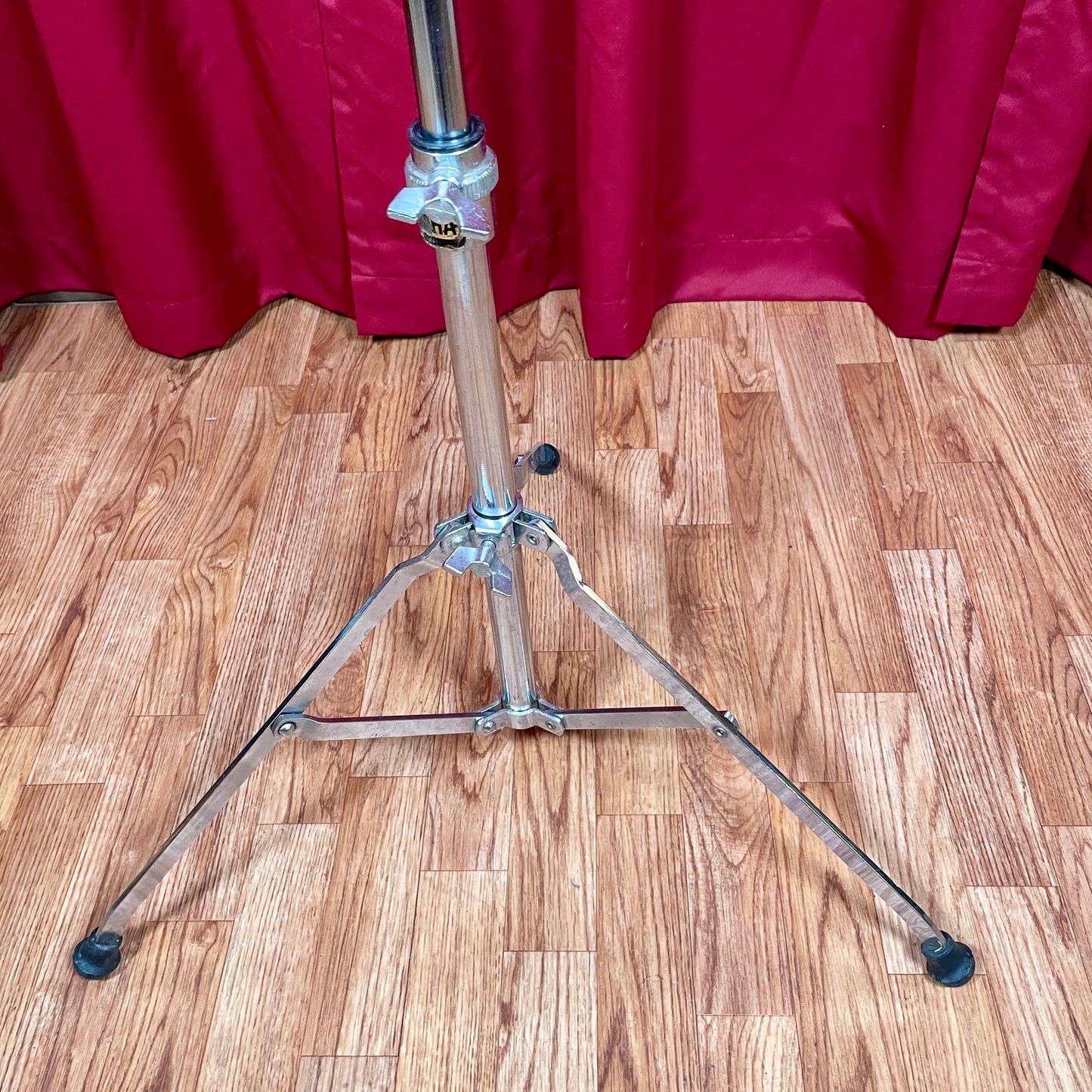 1970s Yamaha CS-702 Single Braced Boom Cymbal Stand Gold Label MIJ #2