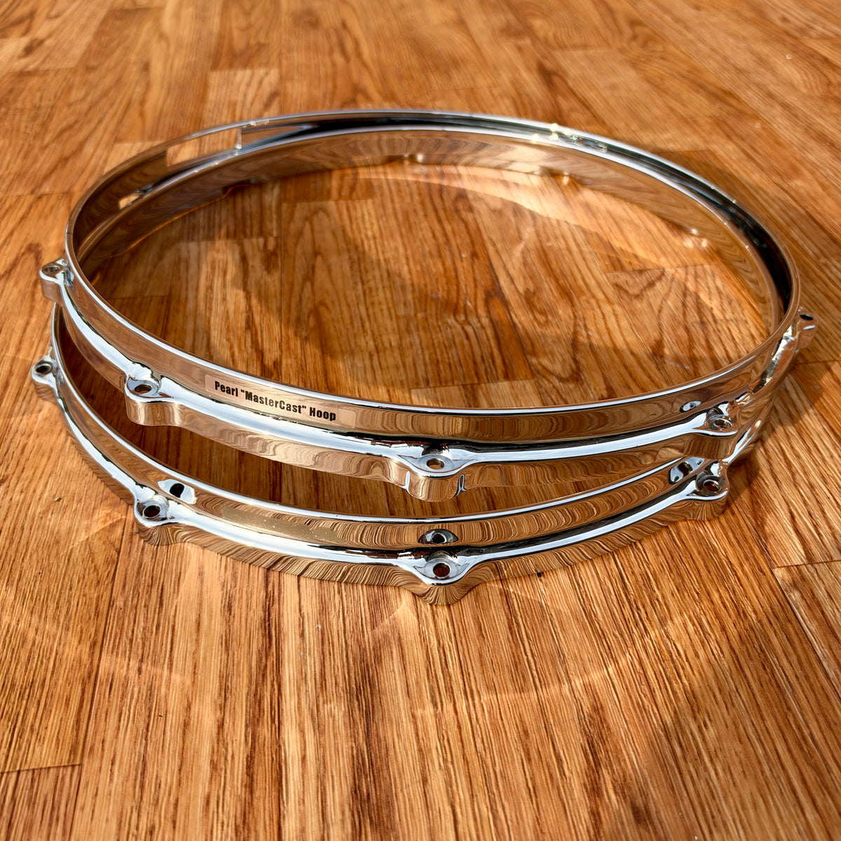 Pearl Pair of 14" 10-Lug MasterCast Die Cast Snare Hoops DC1410 DC1410S