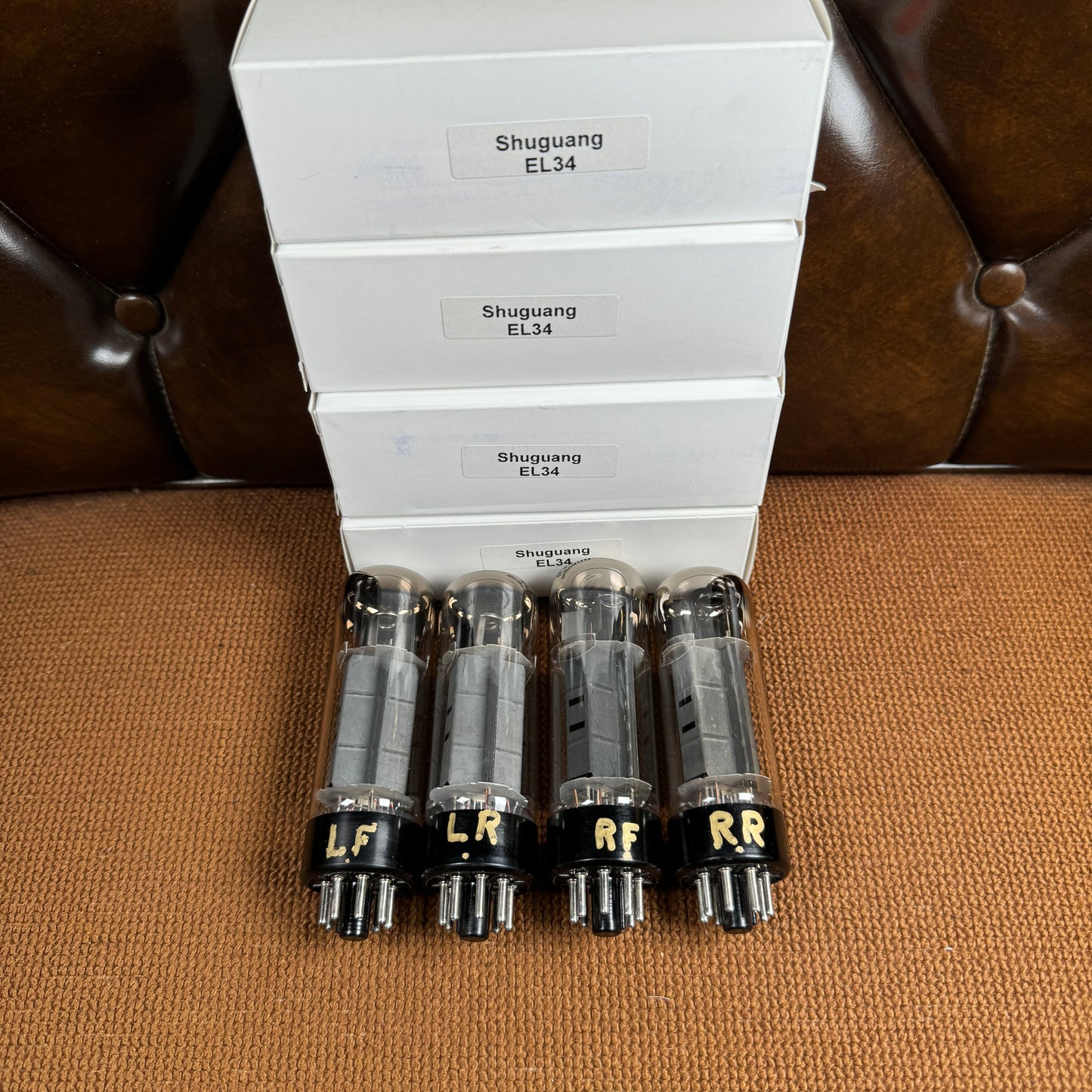 Shuguang EL34 Amplifier Power Tubes Quad Set of 4