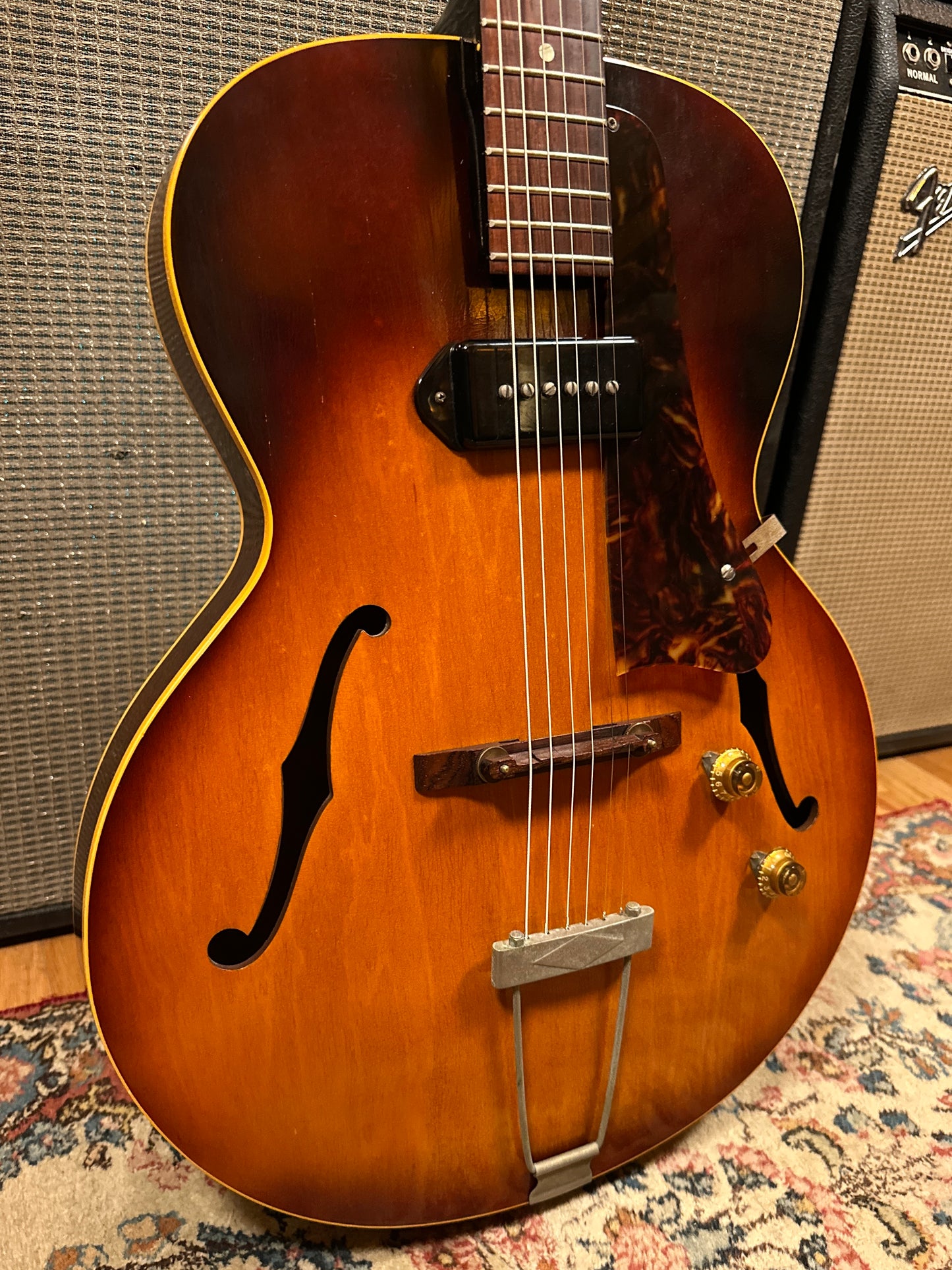1958 Gibson ES-125T Hollowbody Guitar Sunburst ES-125