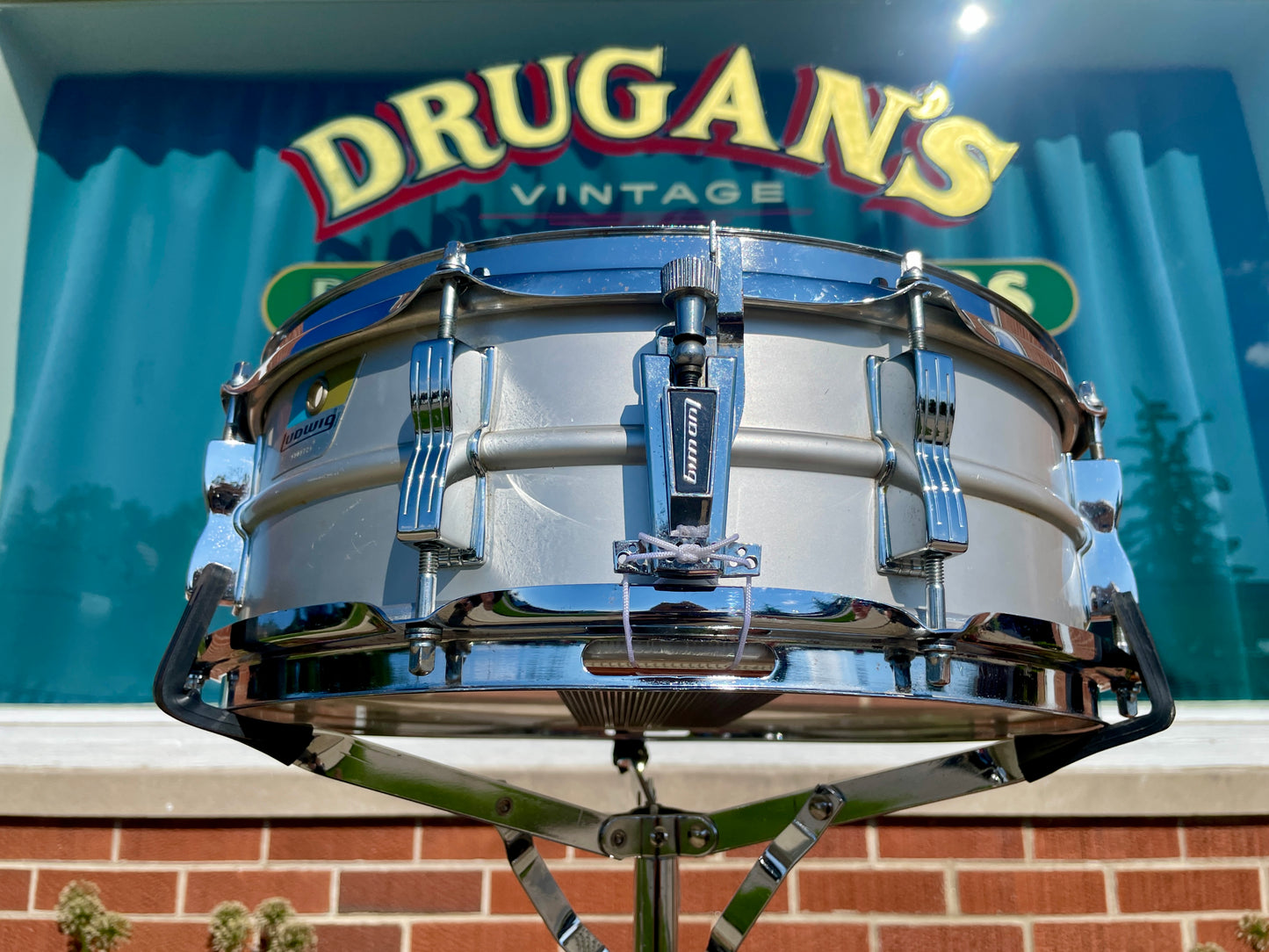 1970s Ludwig 5x14 Acrolite No. 404 Snare Drum