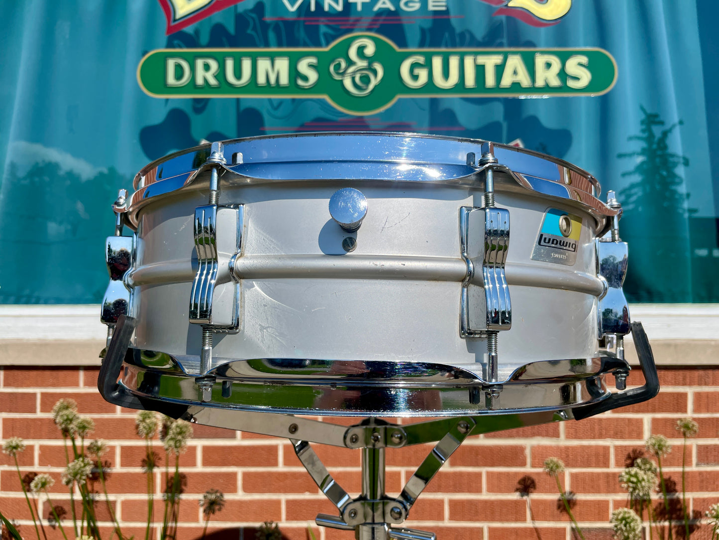 1970s Ludwig 5x14 Acrolite No. 404 Snare Drum