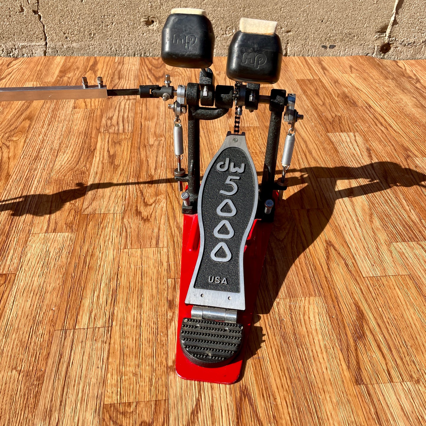 DW 5000 Series Single Chain Accelerator Double Bass Pedal Drum Workshop DWCP5002AH