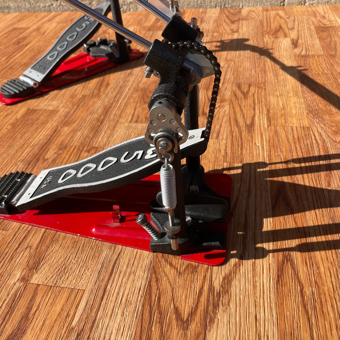 DW 5000 Series Single Chain Accelerator Double Bass Pedal Drum Workshop DWCP5002AH