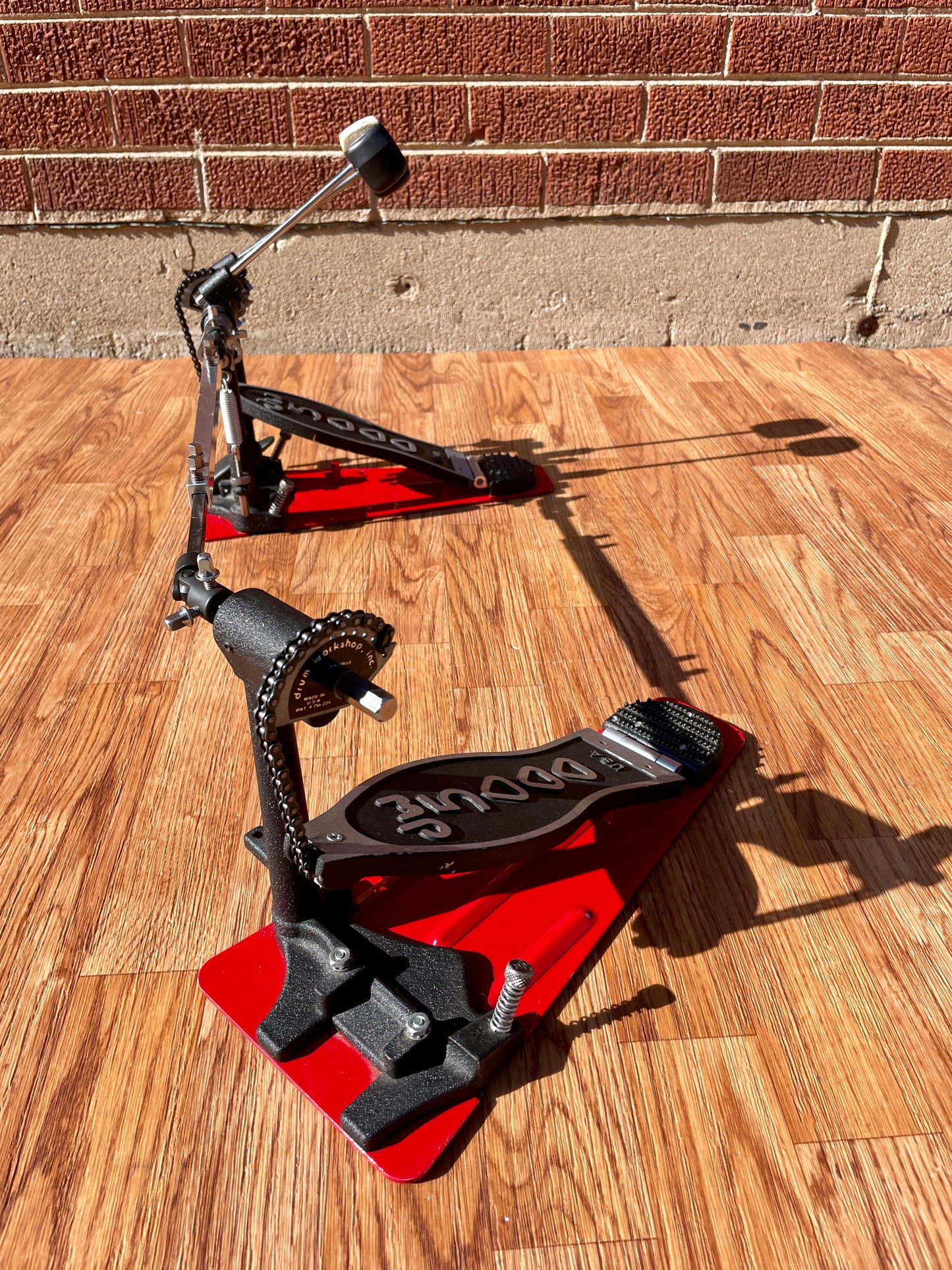 DW 5000 Series Single Chain Accelerator Double Bass Pedal Drum Workshop DWCP5002AH