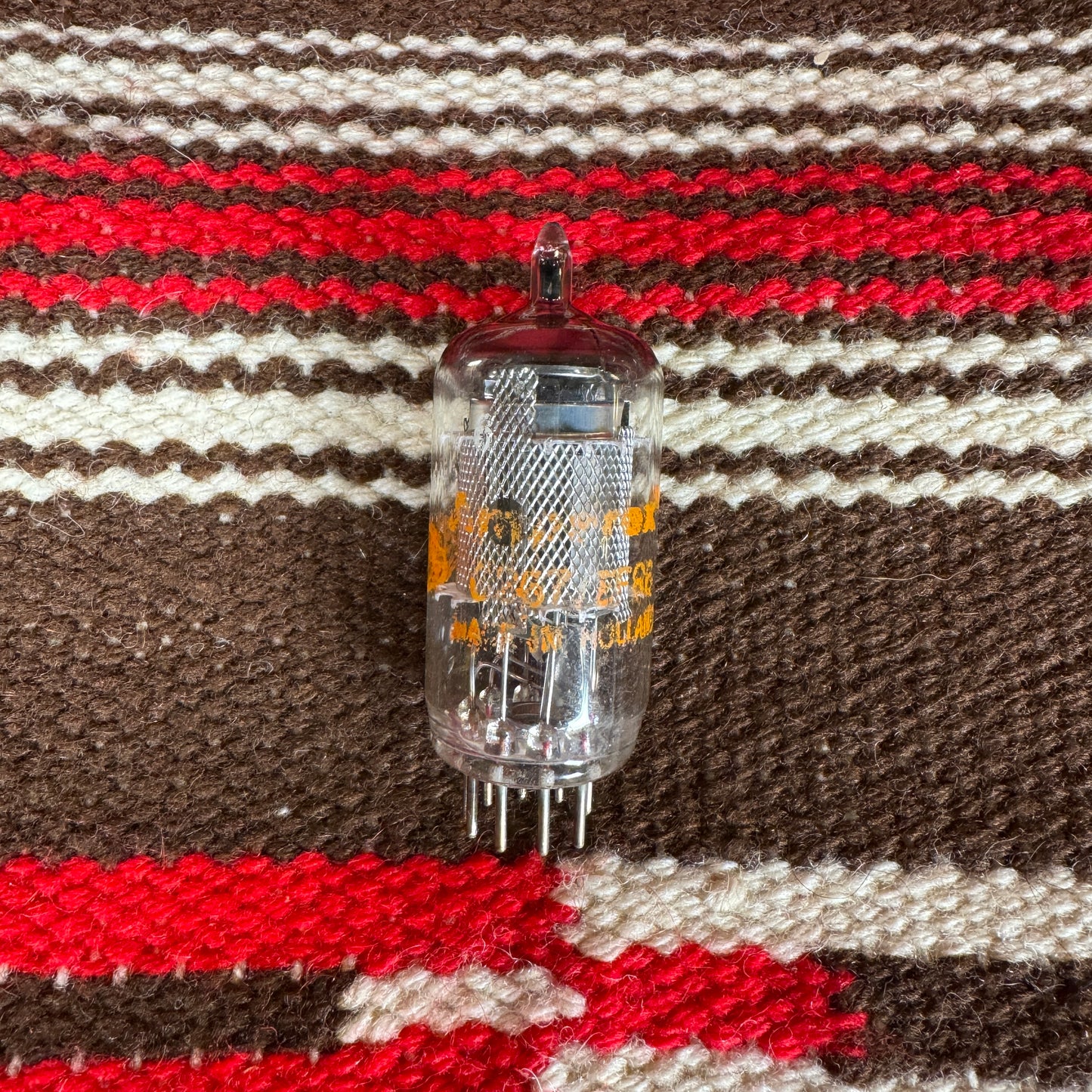 Vintage Amperex EF86 / 6267 Amplifier Preamp Tube Mesh Plate #177
