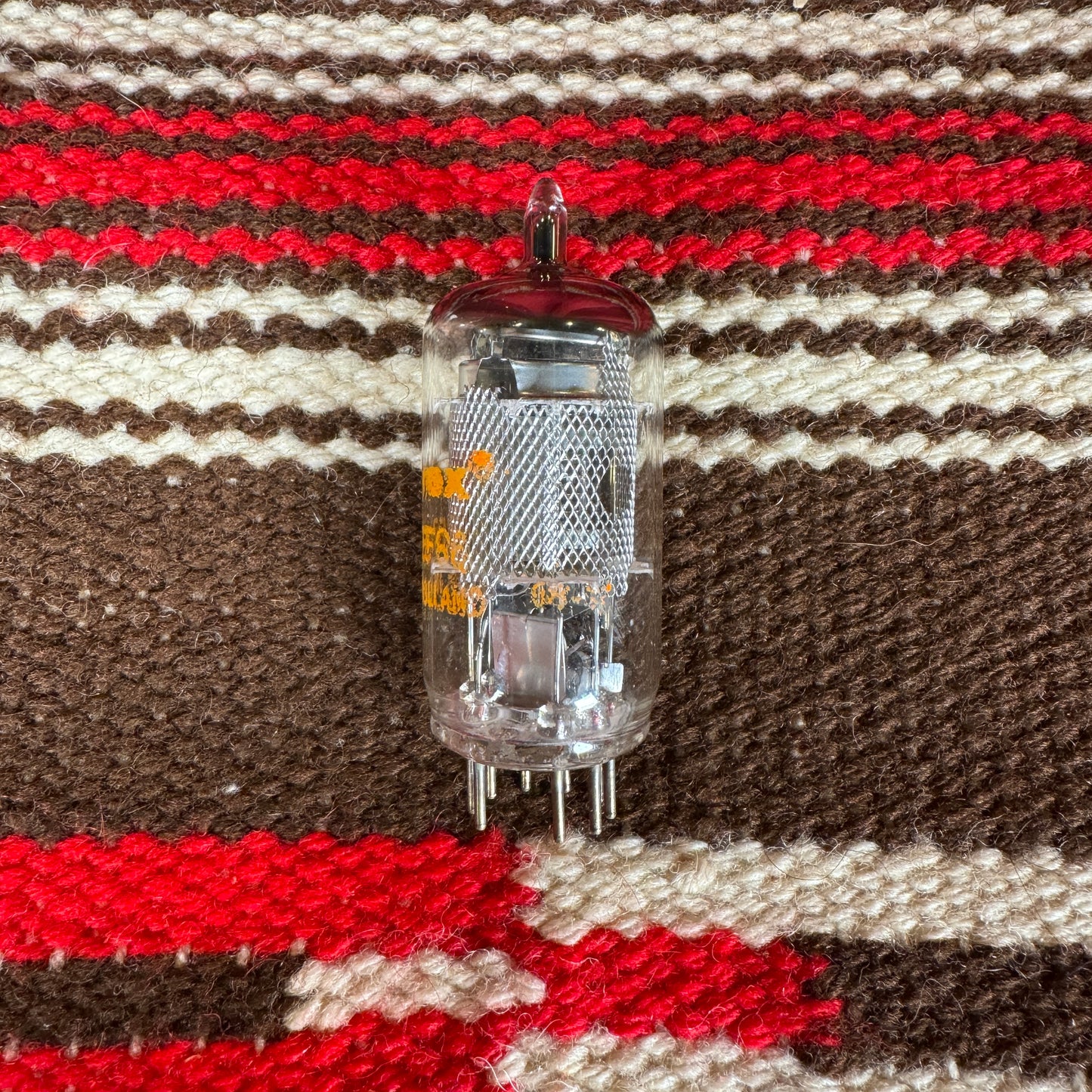 Vintage Amperex EF86 / 6267 Amplifier Preamp Tube Mesh Plate #177