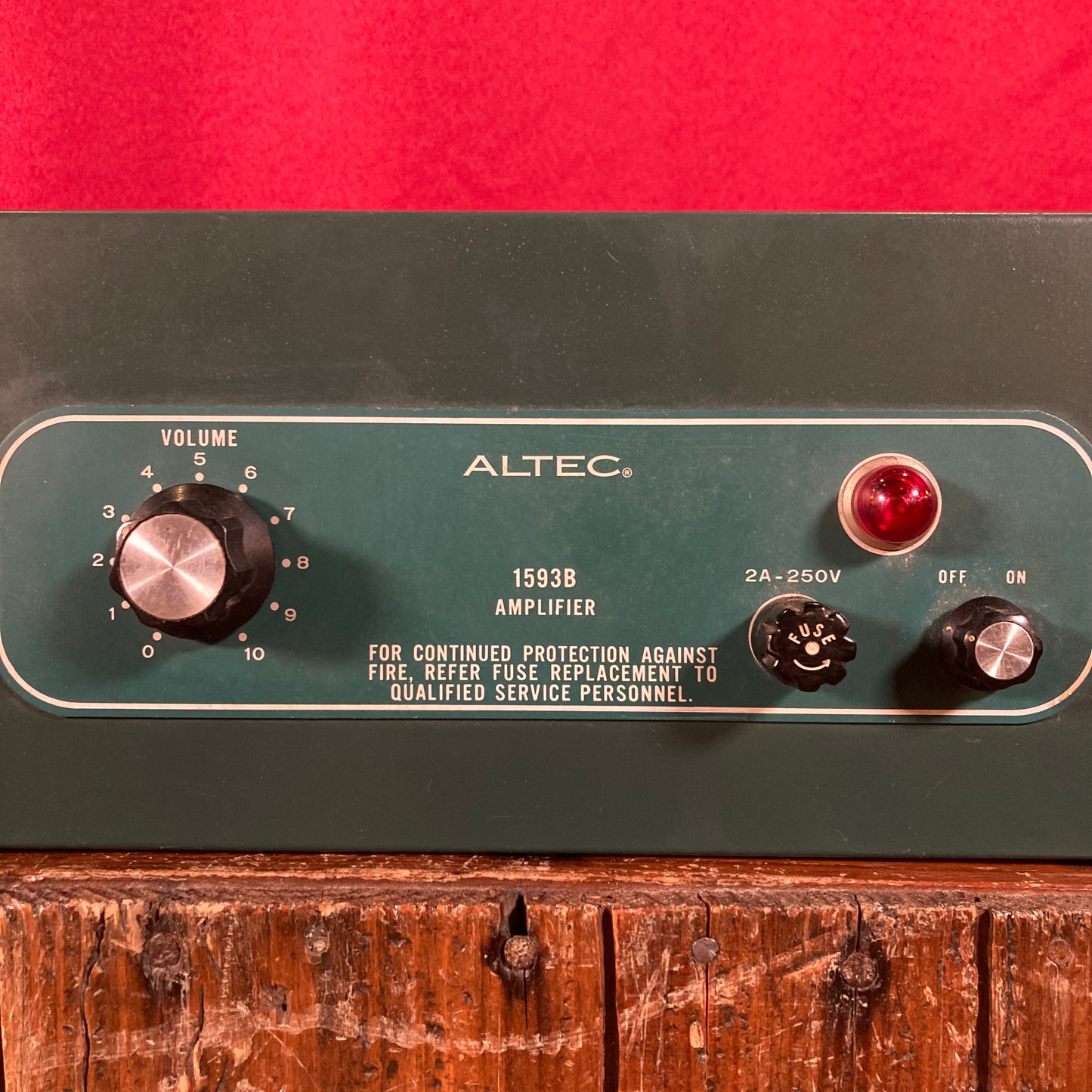 Vintage Altec Lansing 1593B Solid State Mono Power Amplifier #1