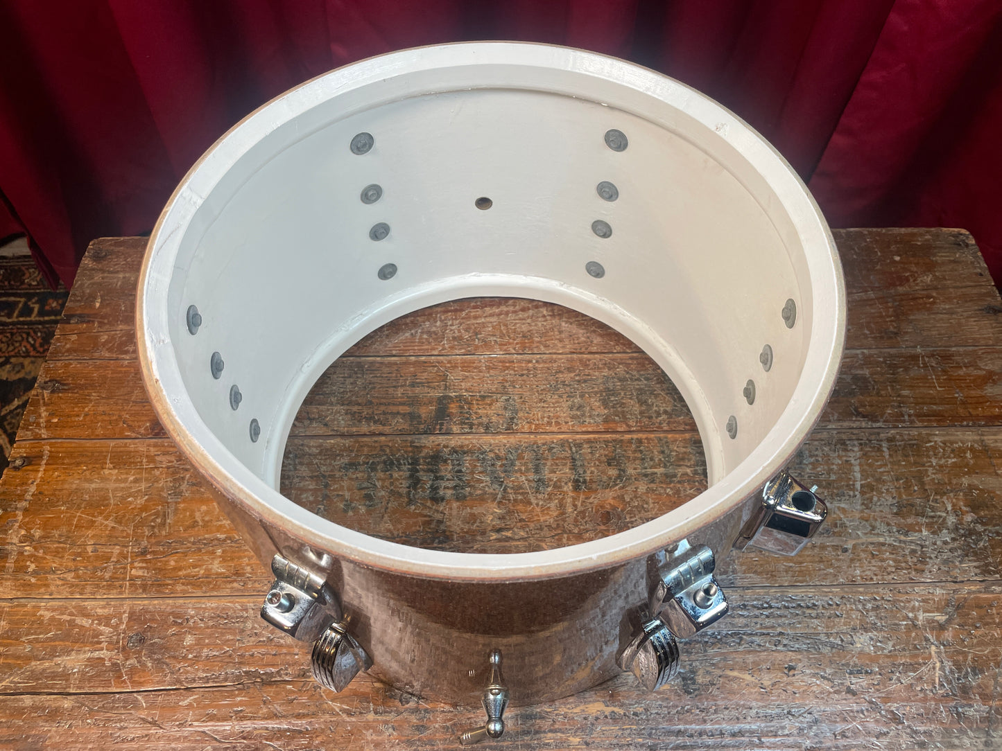 1960s Ludwig 9x13 Super Classic Tom Drum Single Champagne Sparkle